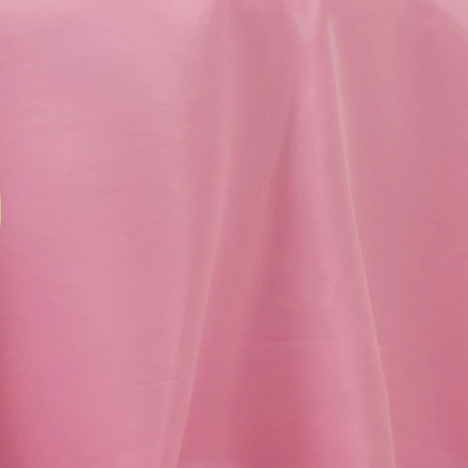 Premium Polyester 132" Round Tablecloth Pink - Seamless 220GSM Wrinkle-Resistant Table Cover