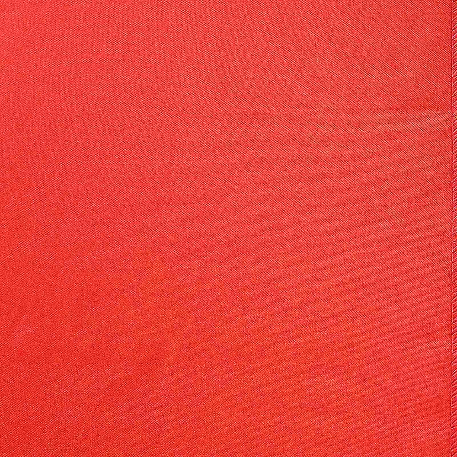 Polyester 12"x108" Table Runner Red - Durable & Wrinkle-Resistant Table Decor
