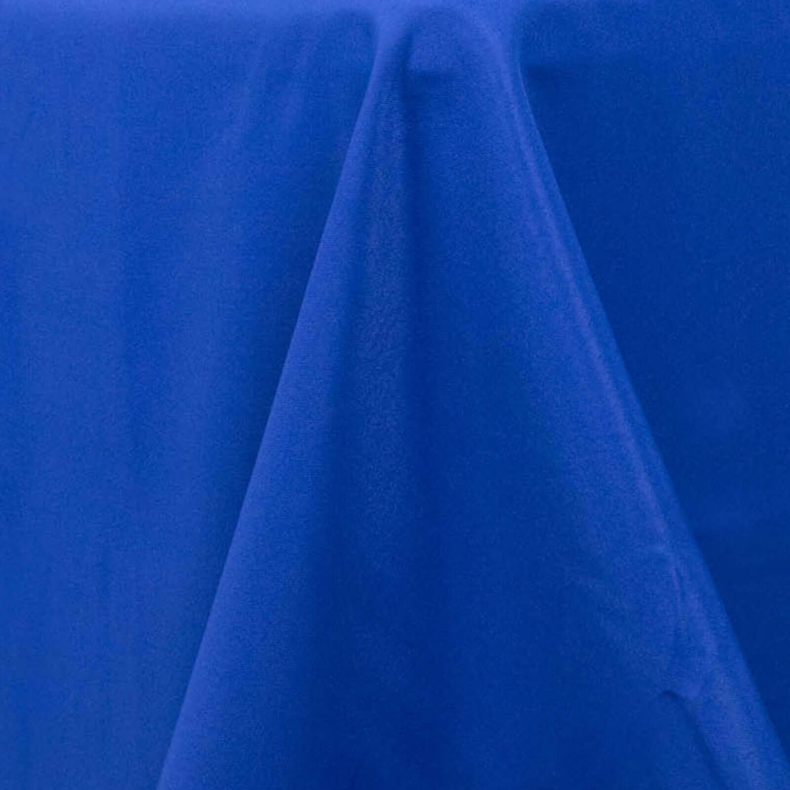 Premium Polyester 60"x102" Rectangle Tablecloth Royal Blue - Durable 220GSM Wrinkle-Resistant Table Cover