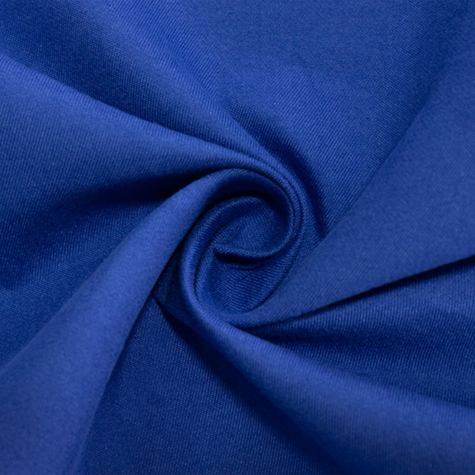 Cotton Blend 70" Round Tablecloth Royal Blue - Wrinkle-Resistant Table Cover