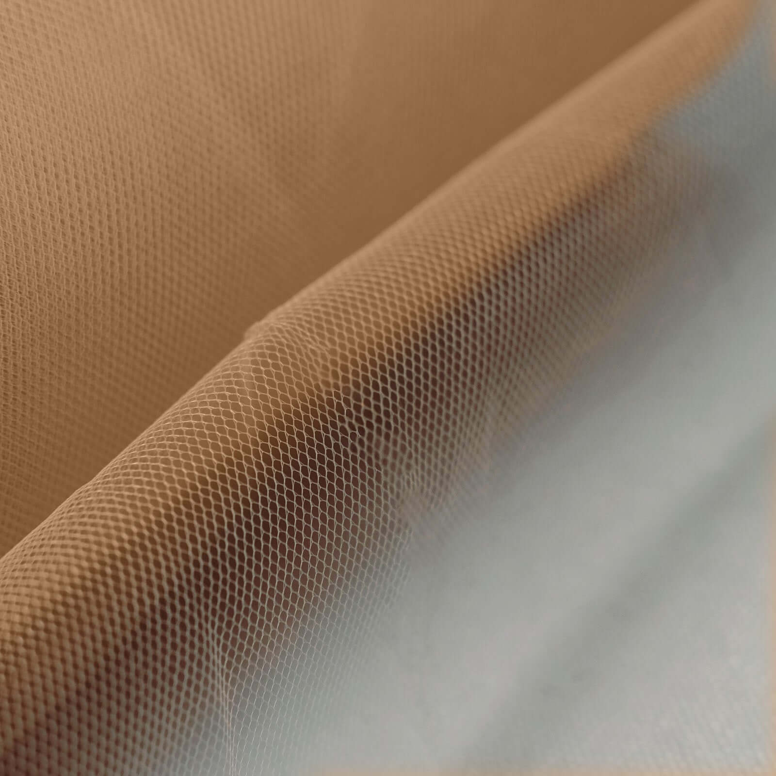 12"x100 Yards Natural Tulle Fabric Bolt, Sheer Fabric Spool Roll For Crafts