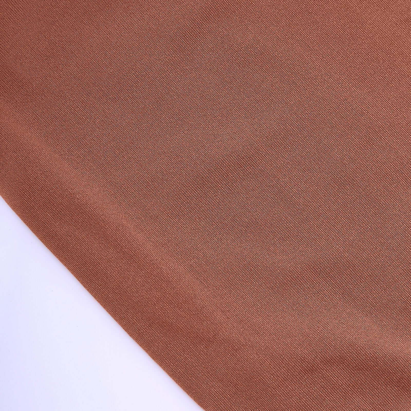 8ft Terracotta (Rust) Spandex Fitted Open Arch Wedding Arch Cover, Double-Sided U-Shaped Backdrop Slipcover