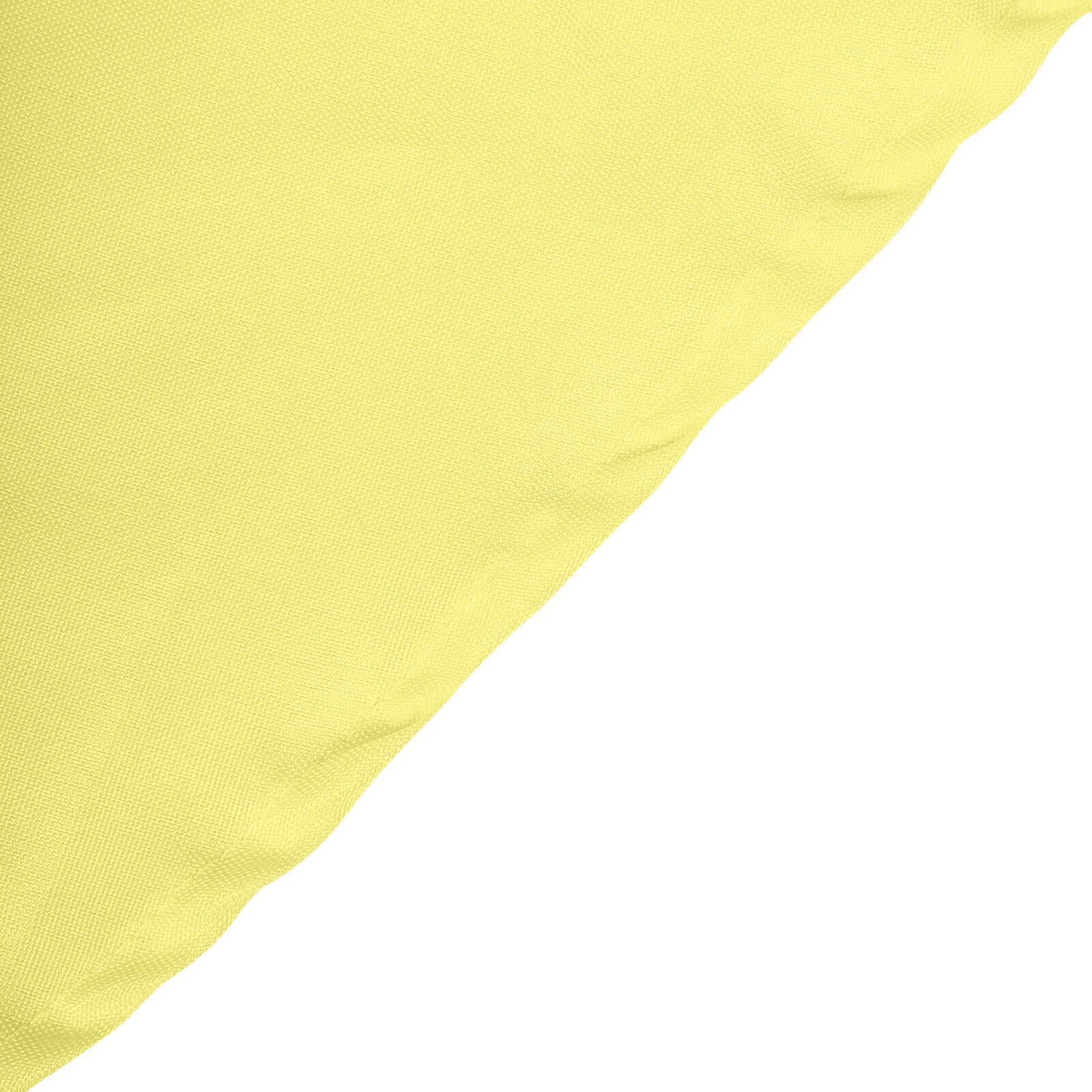 Polyester 60"x102" Rectangle Tablecloth Yellow - Durable and Stylish Table Cover