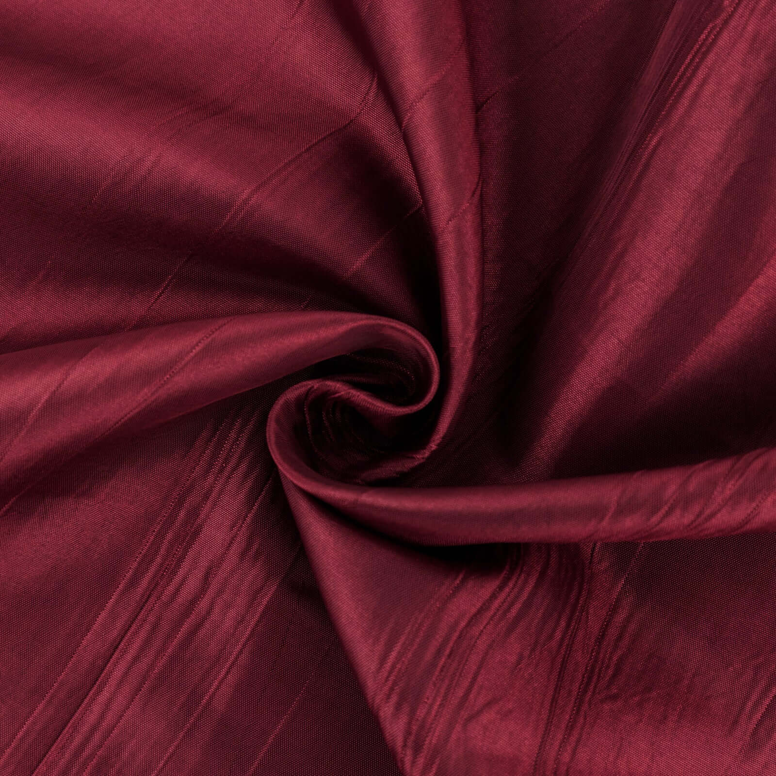 54"x10 Yards Burgundy Accordion Crinkle Taffeta Fabric Bolt