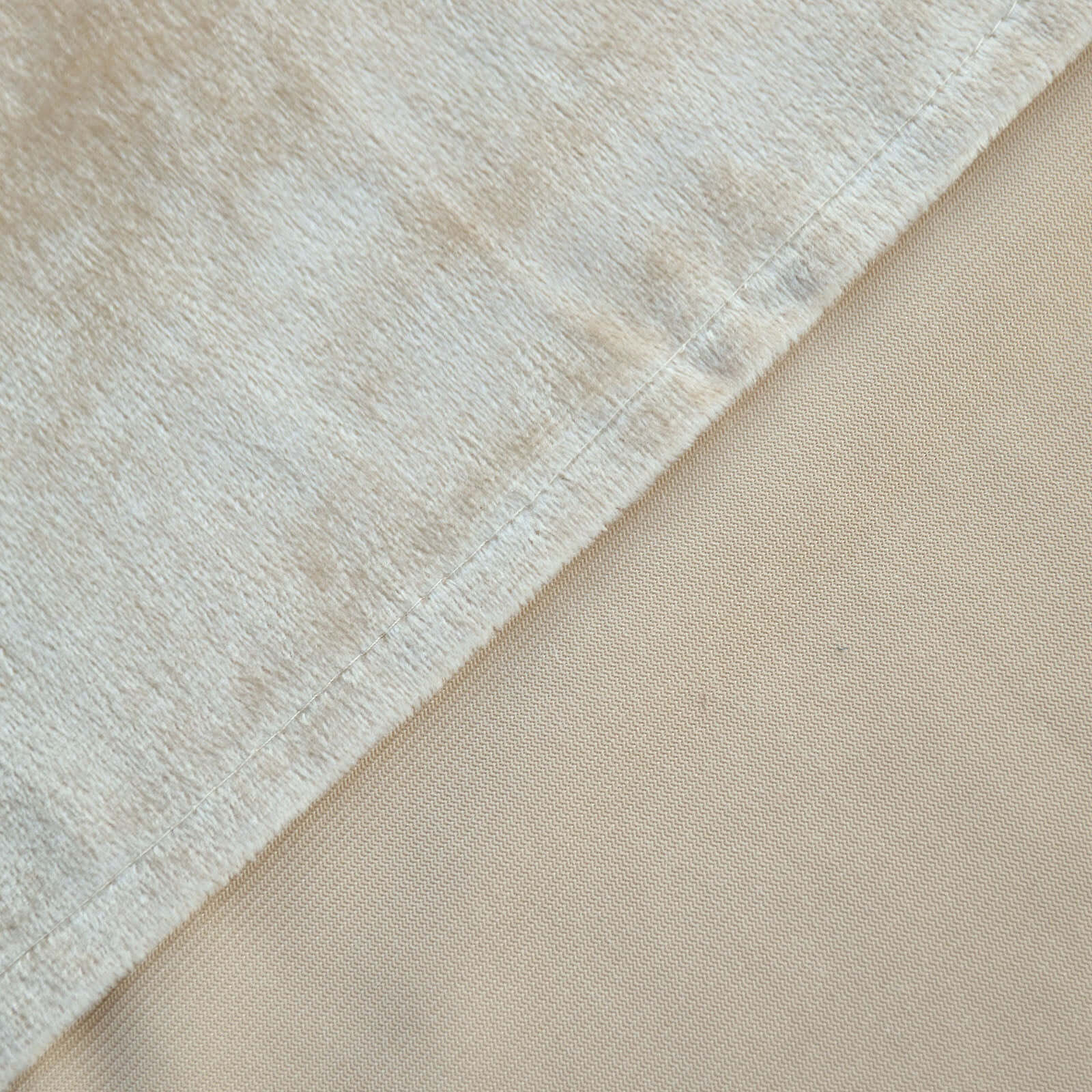 Velvet Chair Back Slipcover for Chiavari Chairs Champagne - Soft and Smooth Solid Chair Back Cover Cap