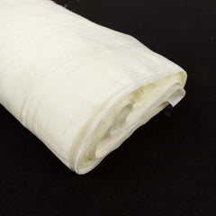 54"x10 Yards Ivory Accordion Crinkle Taffeta Fabric Bolt
