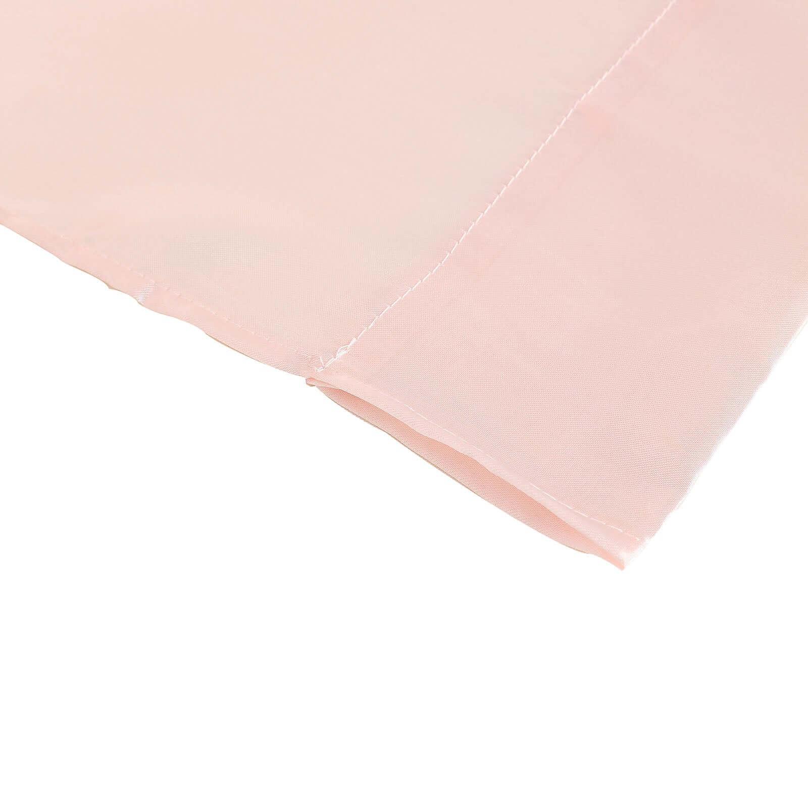8ftx10ft Blush Satin Event Curtain Drapes, Backdrop Event Panel