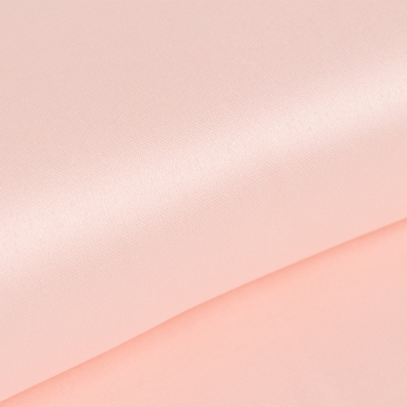 54"x10 Yards Blush Lamour Satin Fabric Bolt, Heavy Matte Satin Fabric By The Yard