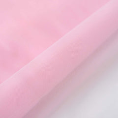 54"x40 Yards Pink Tulle Fabric Bolt, DIY Crafts Sheer Fabric Roll