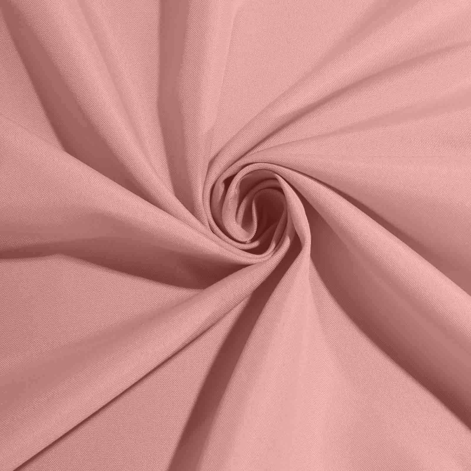 5 Pack Polyester 20"x20" Napkins Dusty Rose - Wrinkle Resistant & Easy Care Cloth Napkins