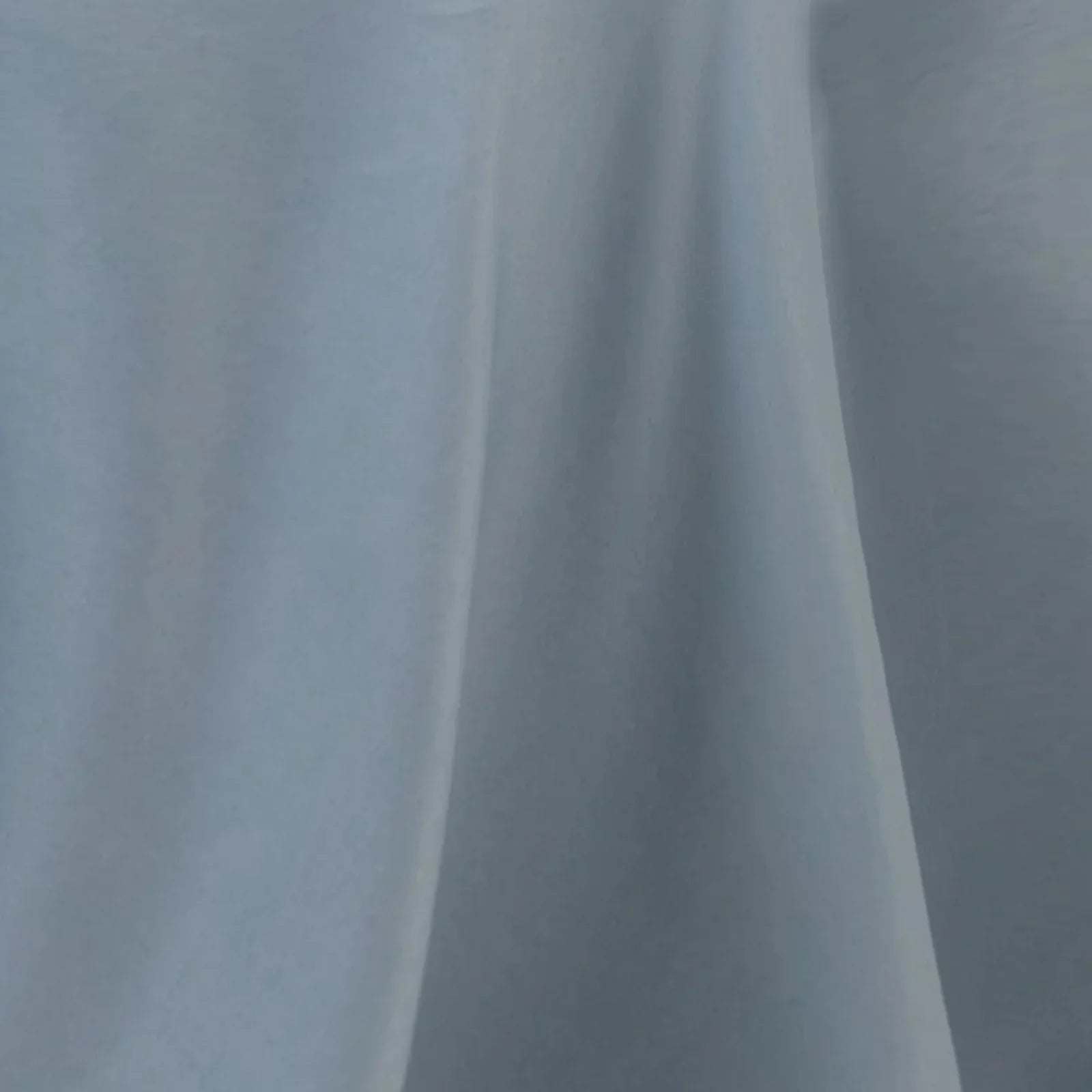 Premium Polyester 132" Round Tablecloth Dusty Blue - Seamless 220GSM Wrinkle-Resistant Table Cover