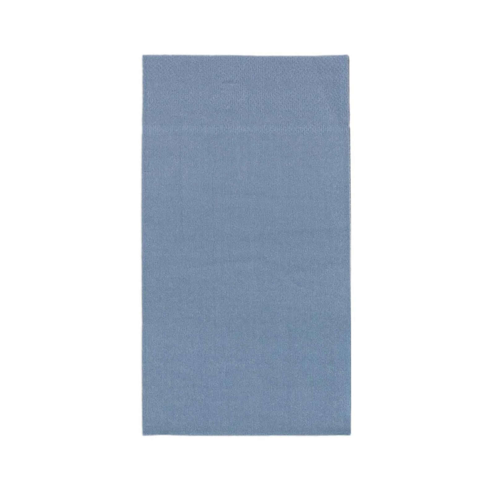 50-Pack Paper Napkins Dusty Blue - Soft Disposable 2-Ply Dinner Napkins for Weddings