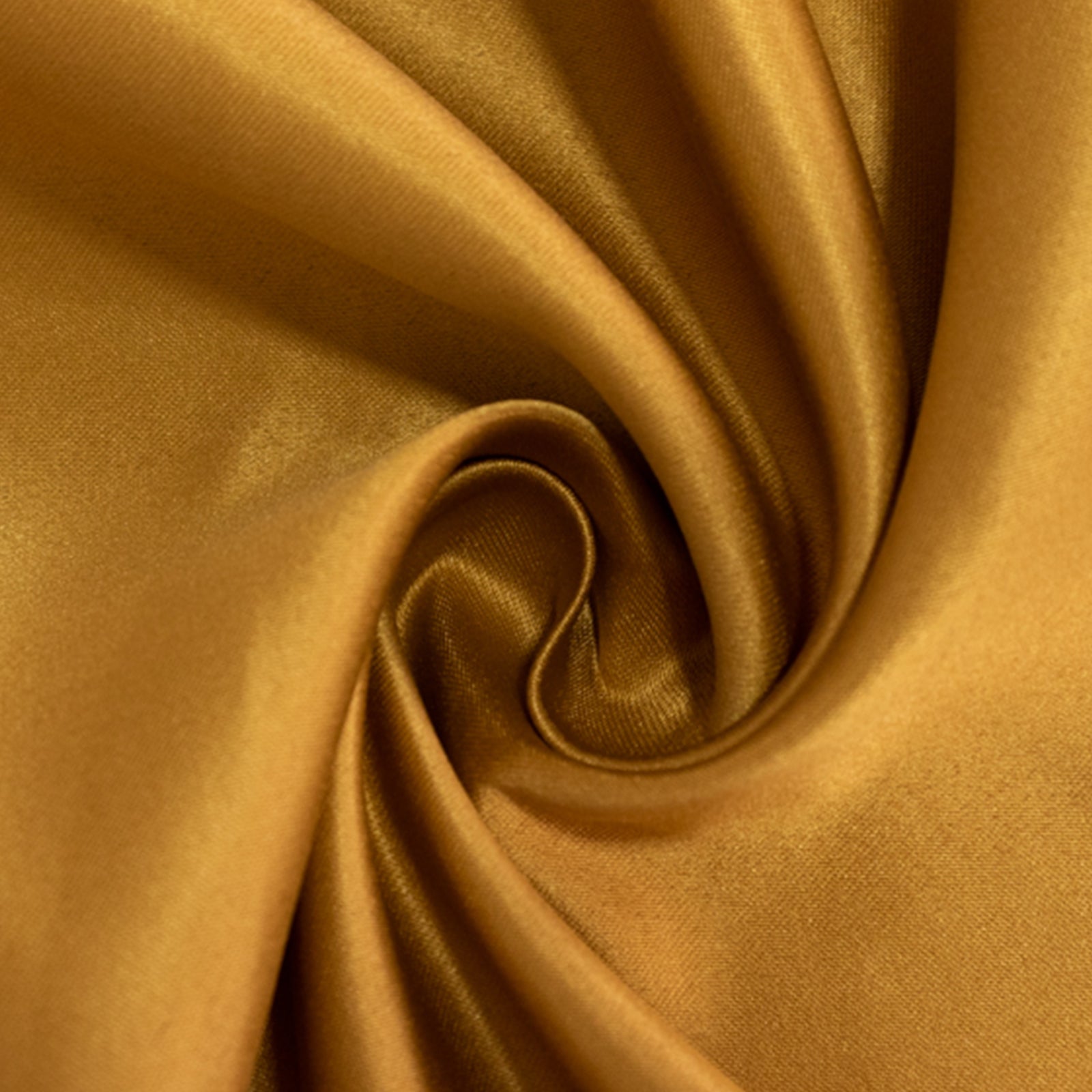 Lamour Satin 90"x132" Rectangle Tablecloth Gold - Soft & Silk-Like Seamless Table Cover for Weddings & Parties