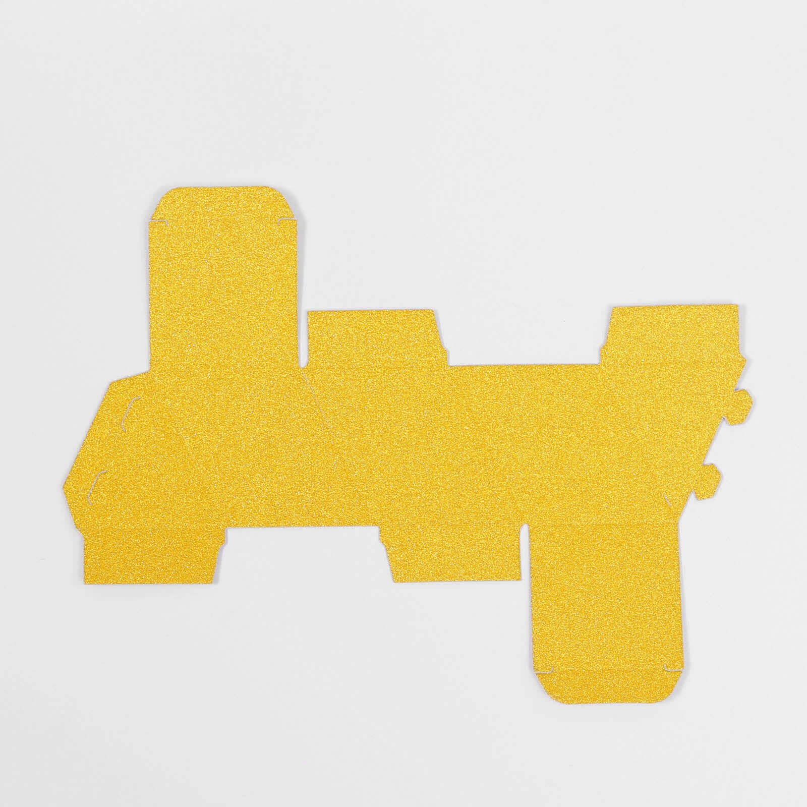 25 Pack 2"x3" Geometric Gold Glitter Wedding Favor Candy Gift Boxes