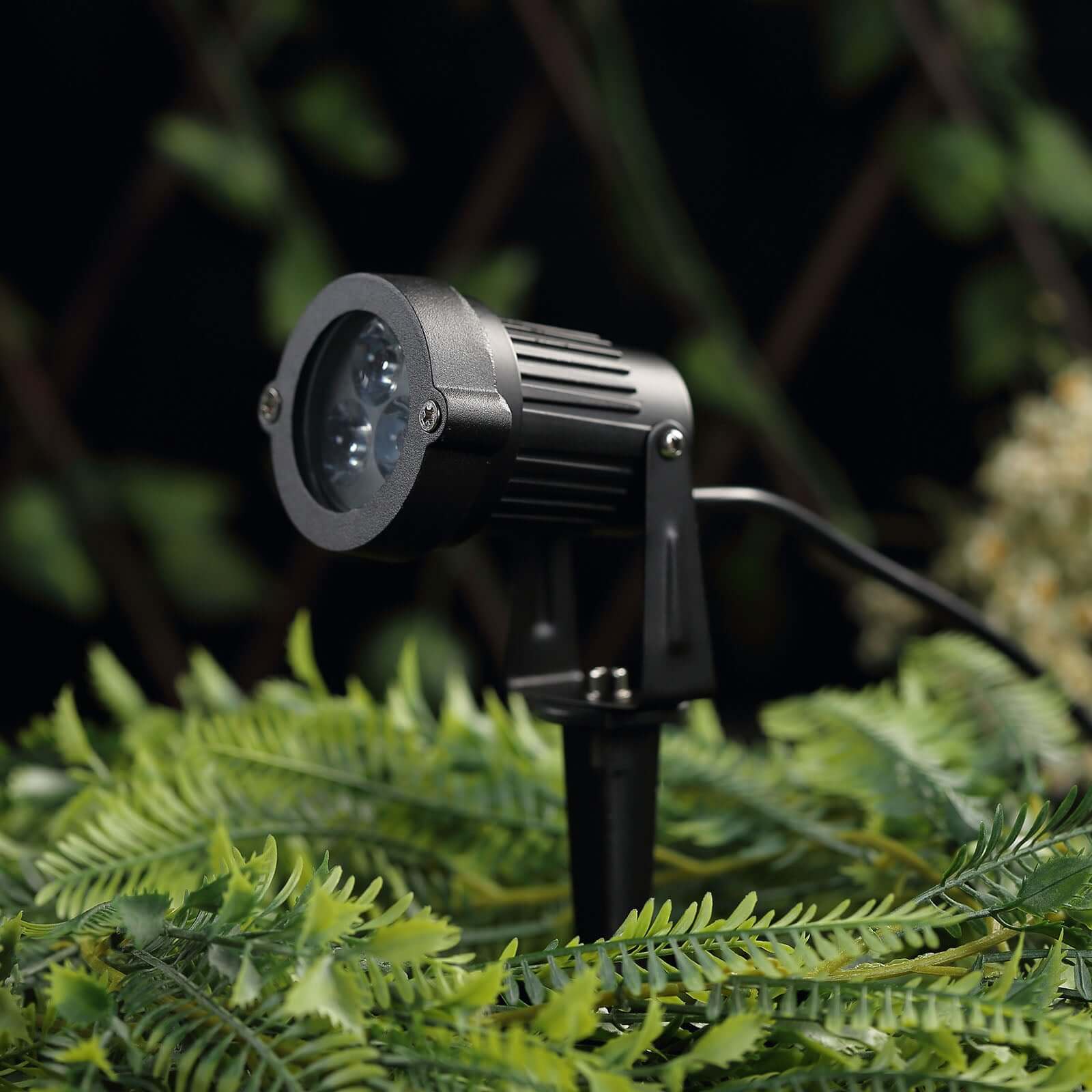 6W Purple LED Backdrop Uplight, Outdoor Waterproof Landscape Spotlight