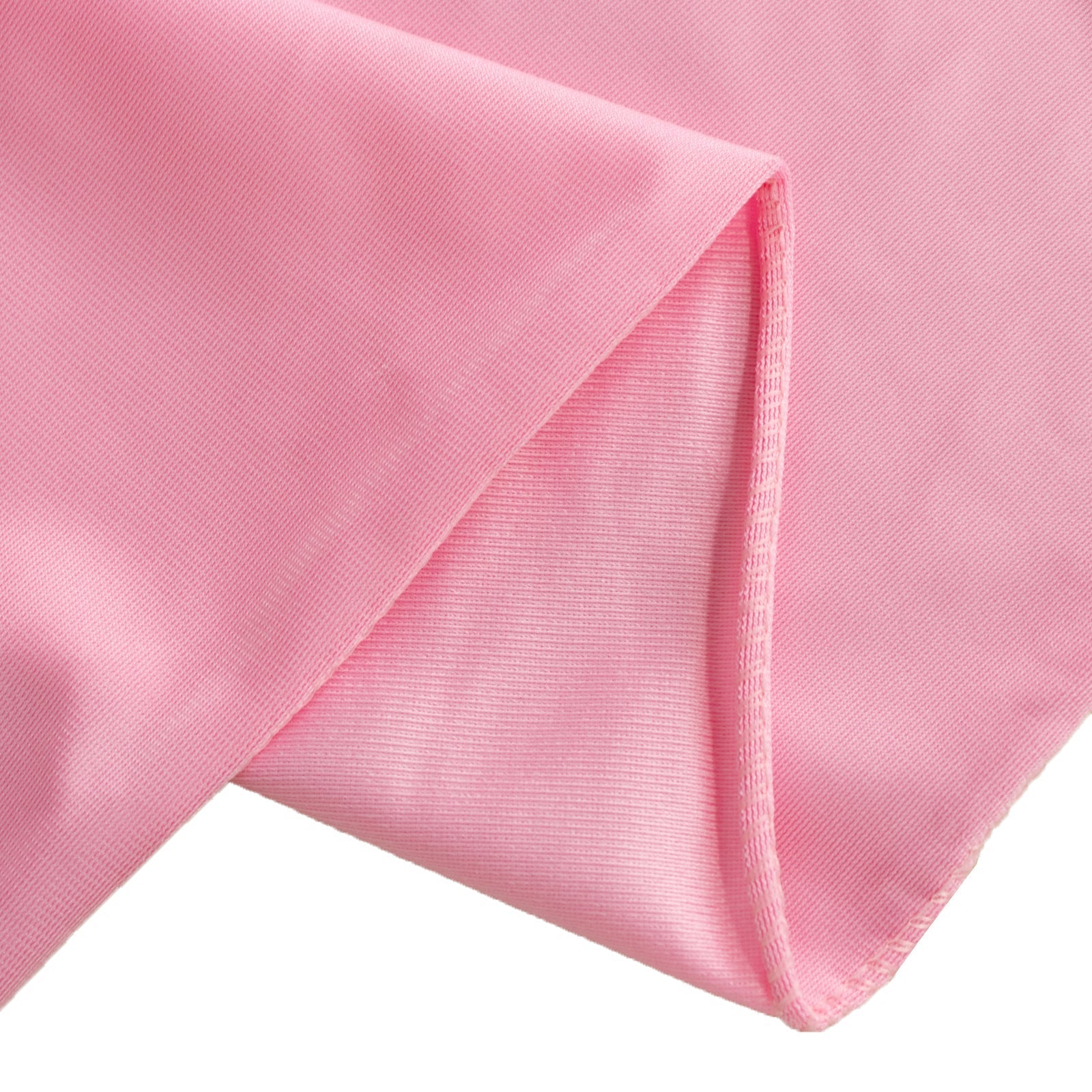 Scuba 70"x70" Table Overlay Square Tablecloth Pink - Wrinkle Free & Stain Resistant Table Cover