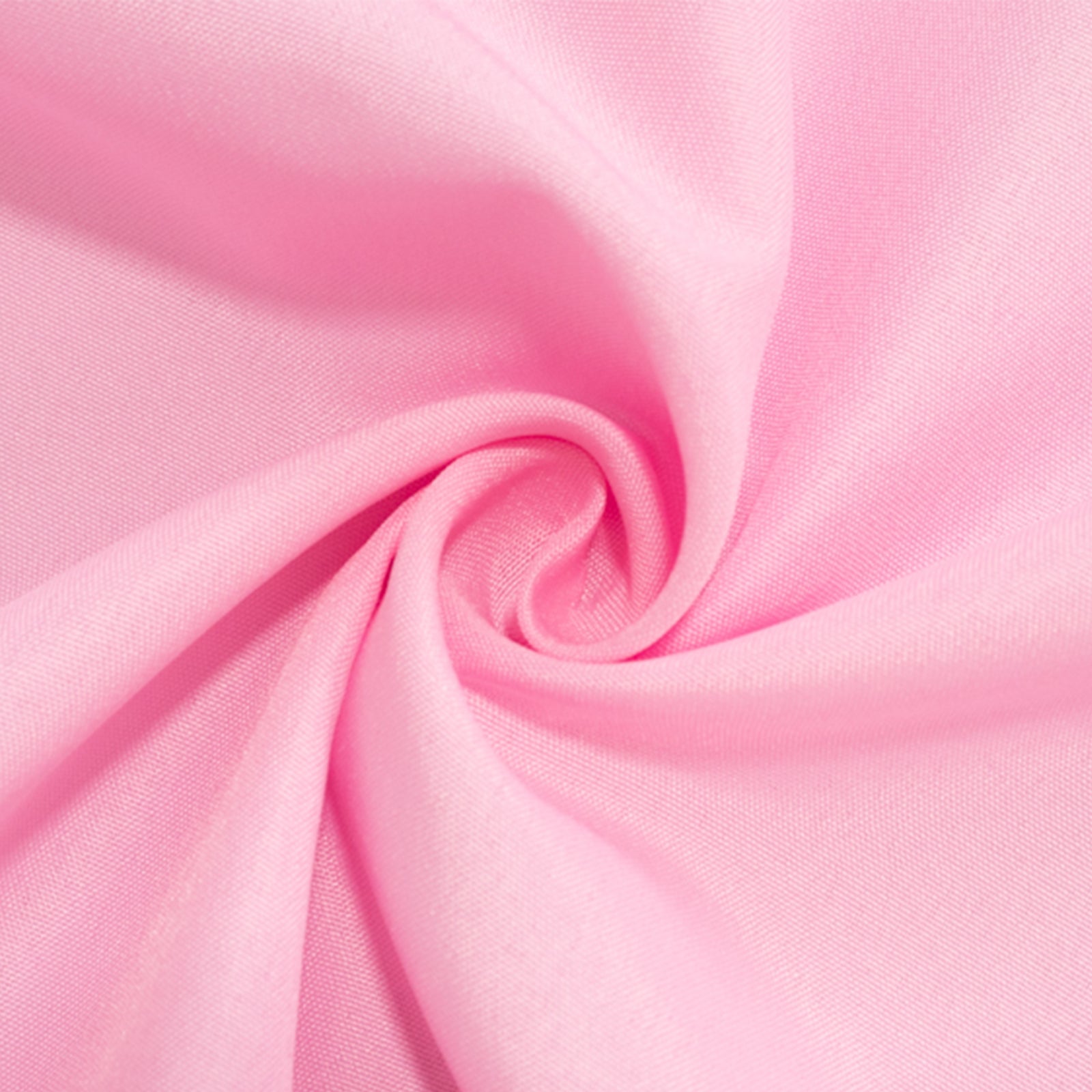 Fitted Polyester 72"x30" Rectangle Tablecloth Pink - Durable and Easy to Maintain Table Cover