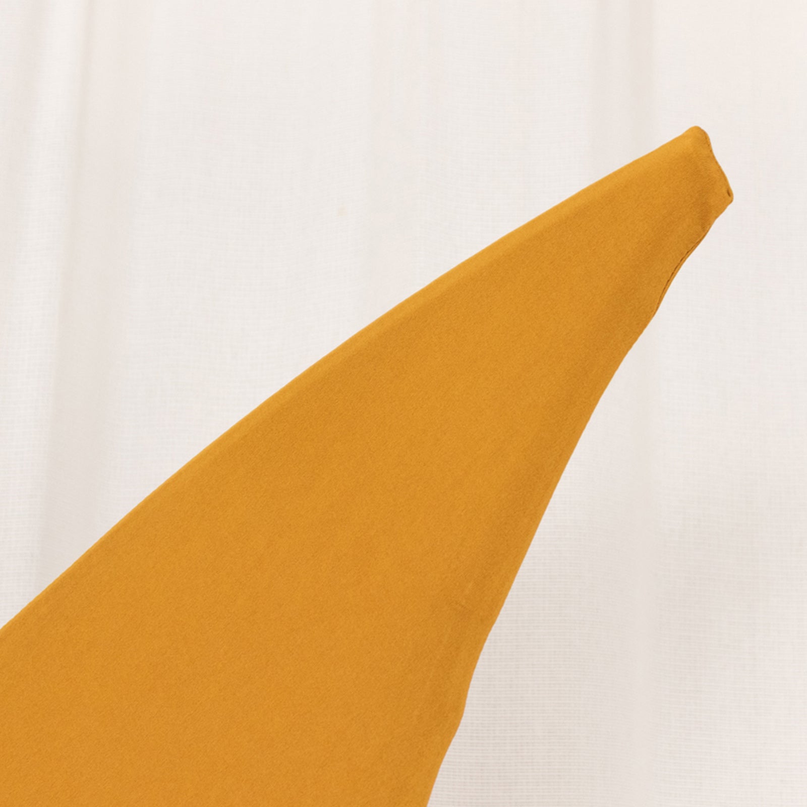 6.5ft Gold Spandex Crescent Moon Chiara Backdrop Stand Cover, Custom Stretch Fitted Wedding Arch Cover