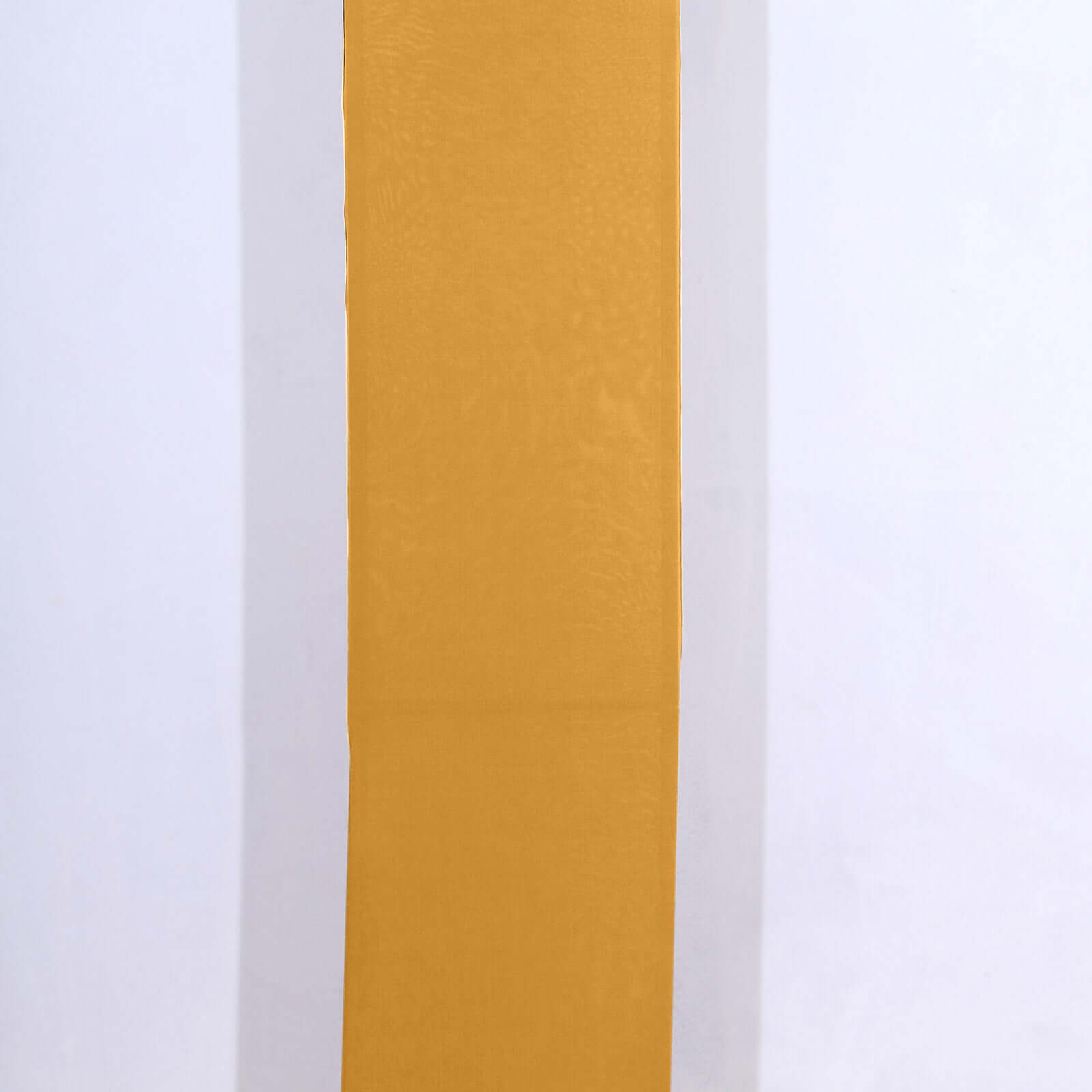 8ft Gold Spandex Fitted Open Arch Wedding Arch Cover, Double-Sided U-Shaped Backdrop Slipcover