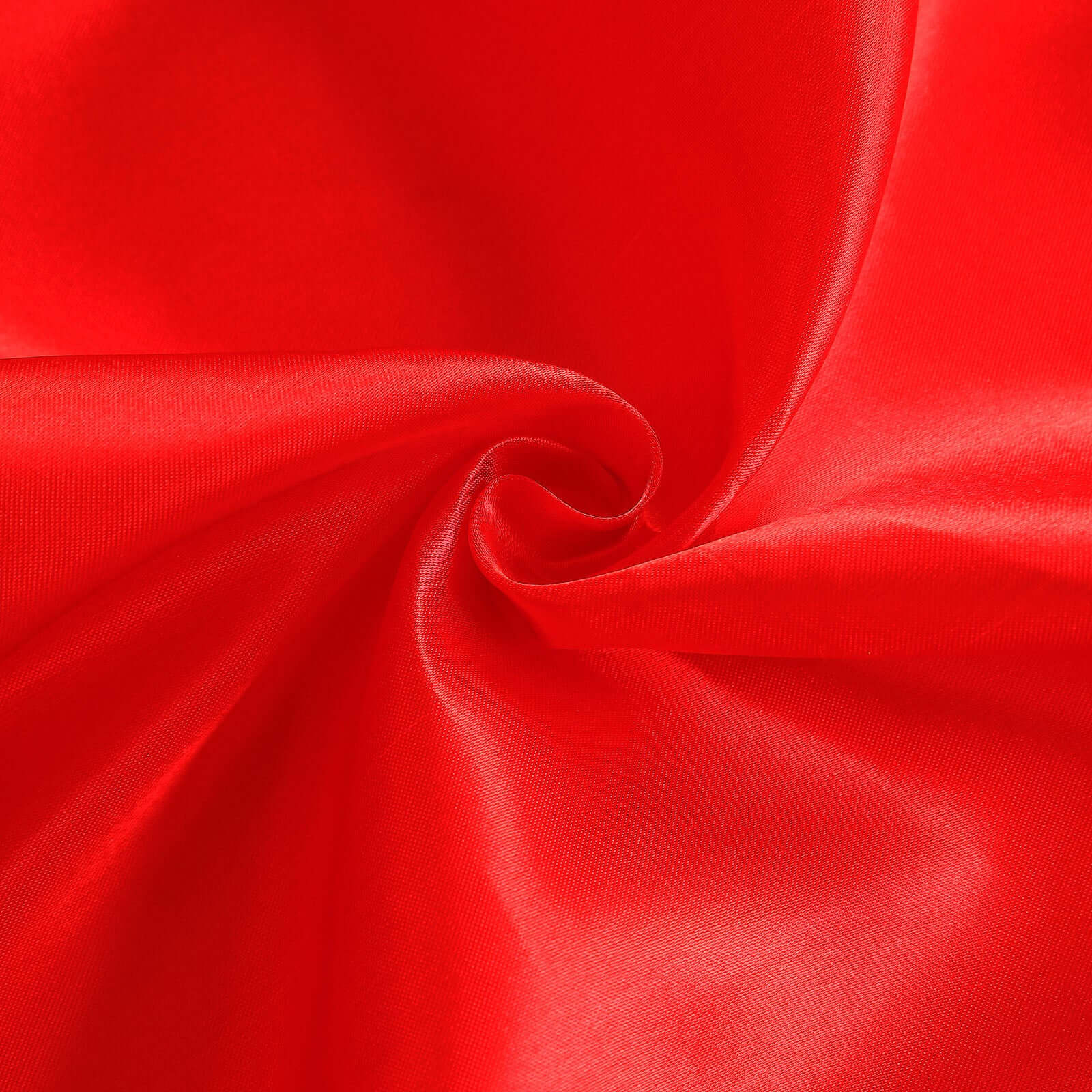 8ftx10ft Red Satin Event Curtain Drapes, Backdrop Event Panel