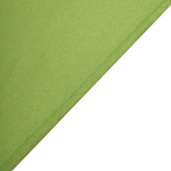 Polyester 90"x90" Table Overlay Square Tablecloth Apple Green - Wrinkle-Resistant & Durable Table Cover