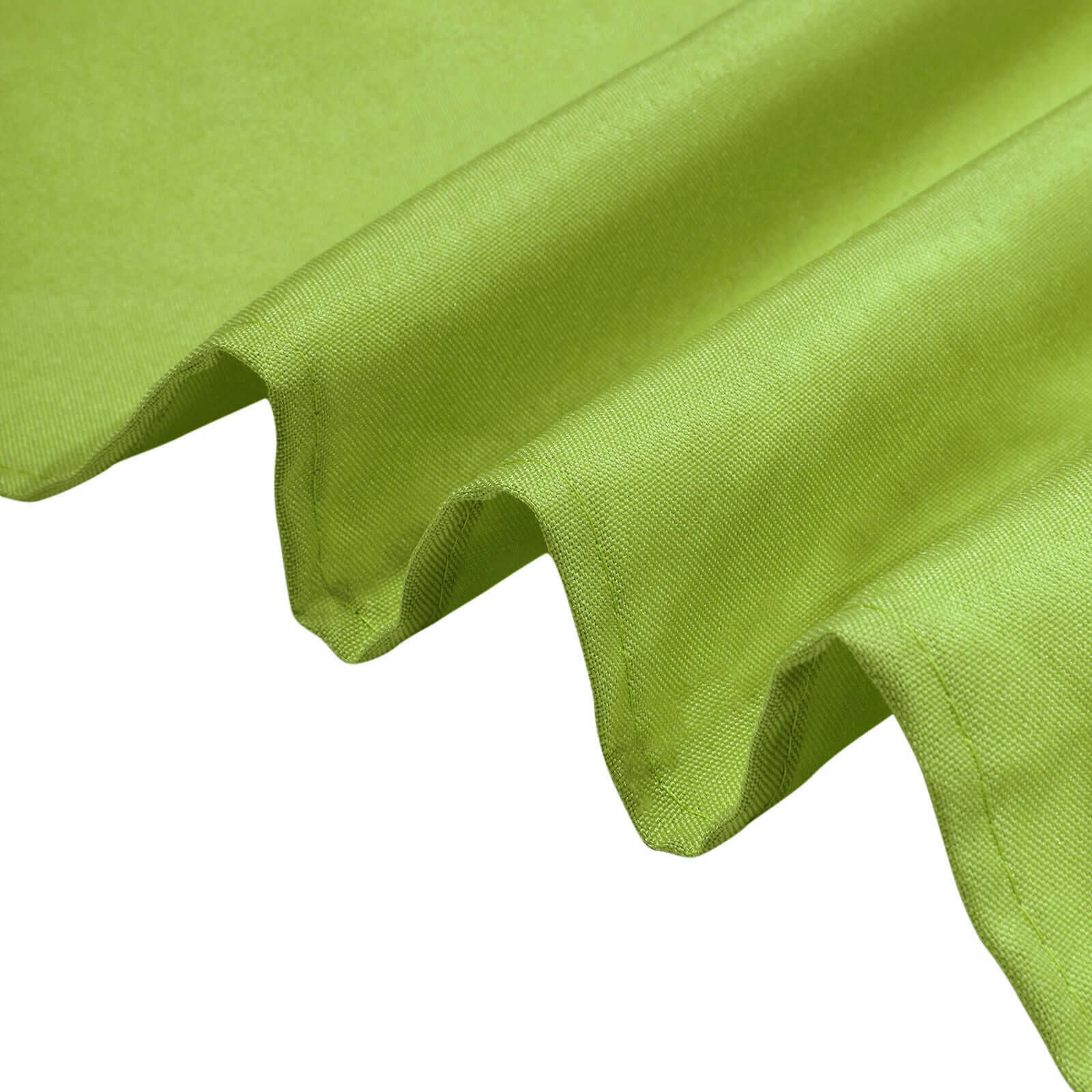 Polyester 90"x132" Rectangle Tablecloth Apple Green - Seamless Wrinkle-Resistant Table Cover