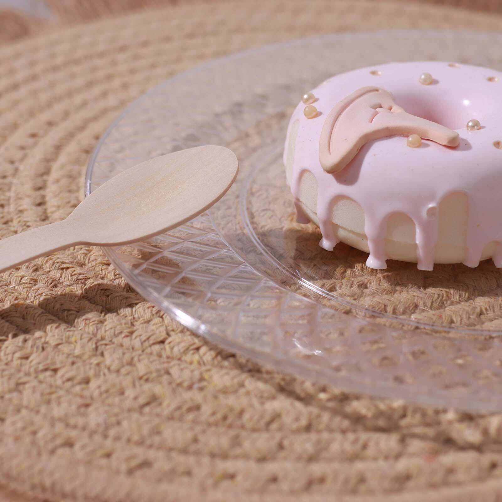 100-Pack Birchwood Spoons Natural - Eco Friendly Biodegradable Wooden Utensils for Rustic Themes & Outdoor Parties 6"