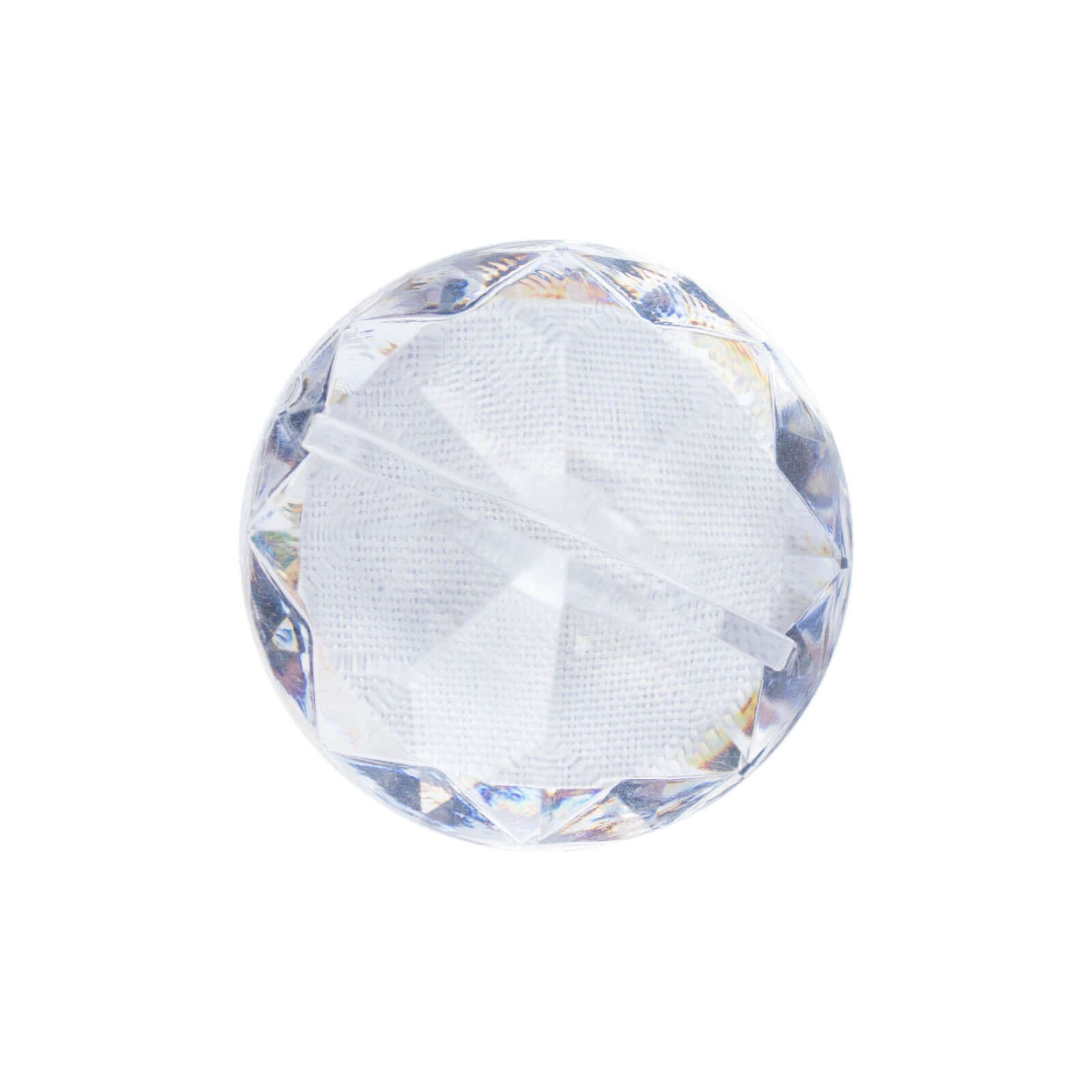 10-Pack Plastic Card Holder Stands Diamond Shaped Design Clear Crystal - Wedding Table Place Card Decorations 1.75"