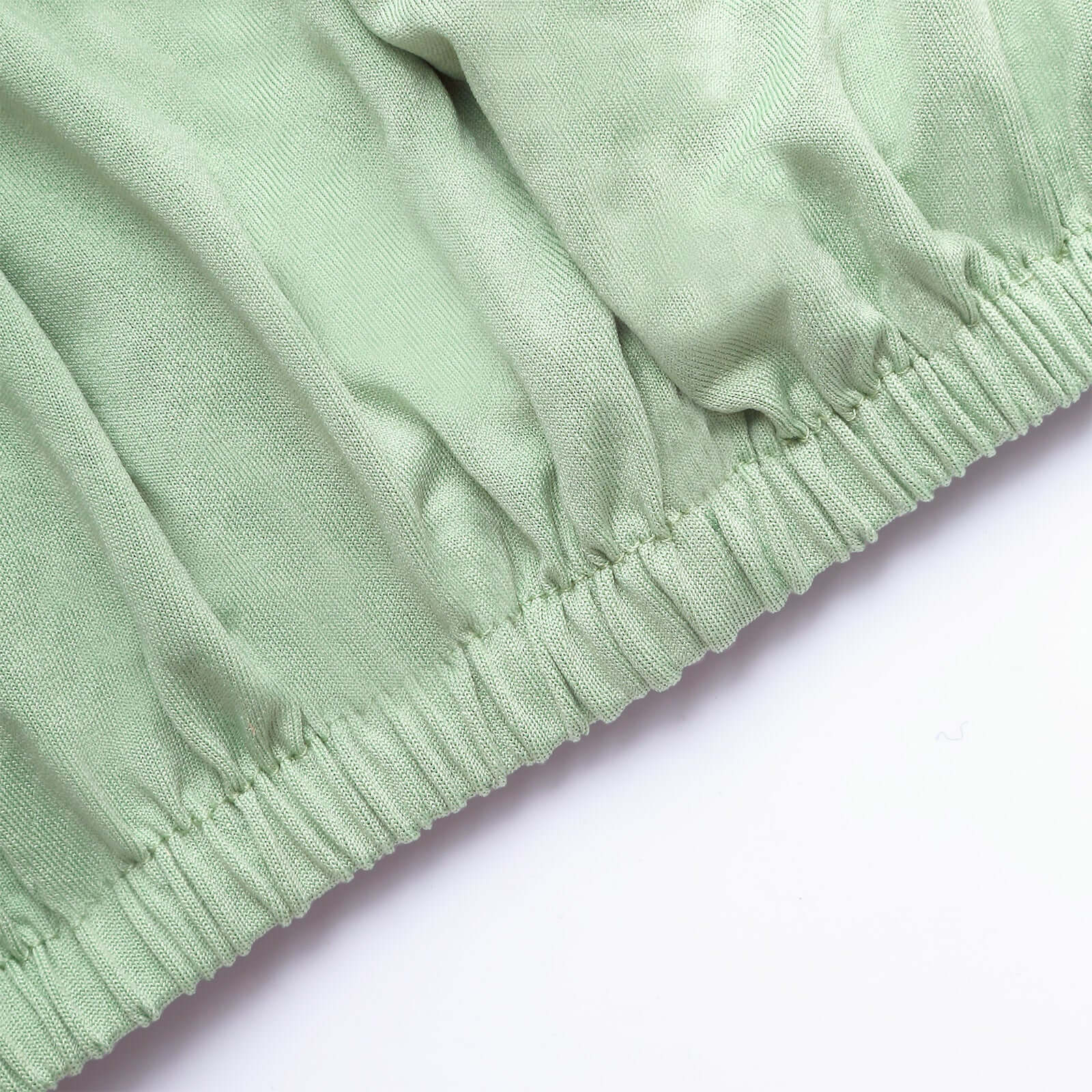 Set of 5 Sage Green Spandex Cylinder Pedestal Stand Covers, Stretchable Pillar Prop Covers - 160 GSM