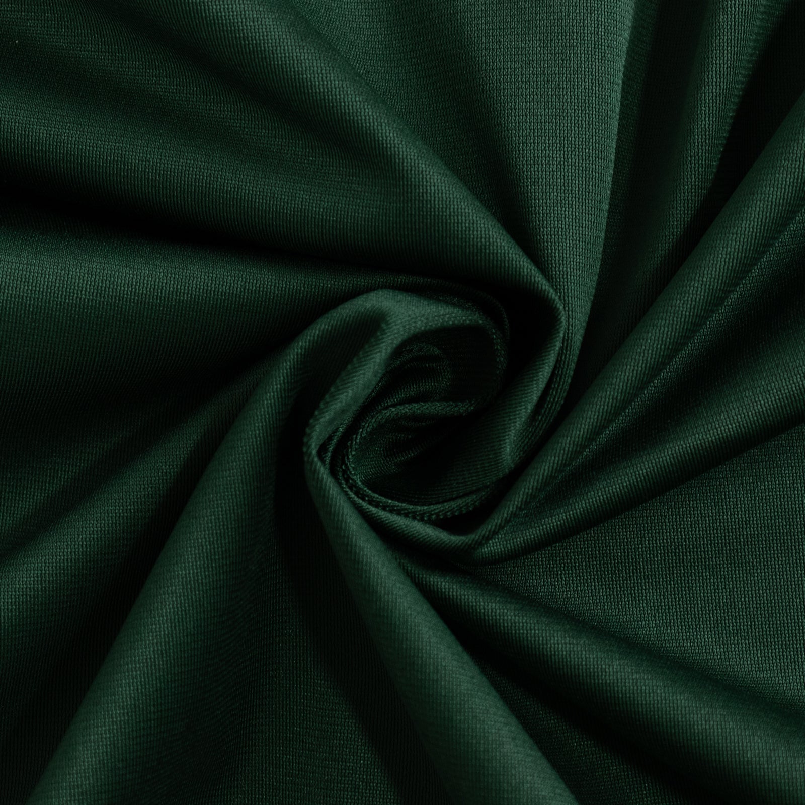 Scuba Round 90" Tablecloth Hunter Emerald Green - Wrinkle Free & Stain Resistant Table Cover