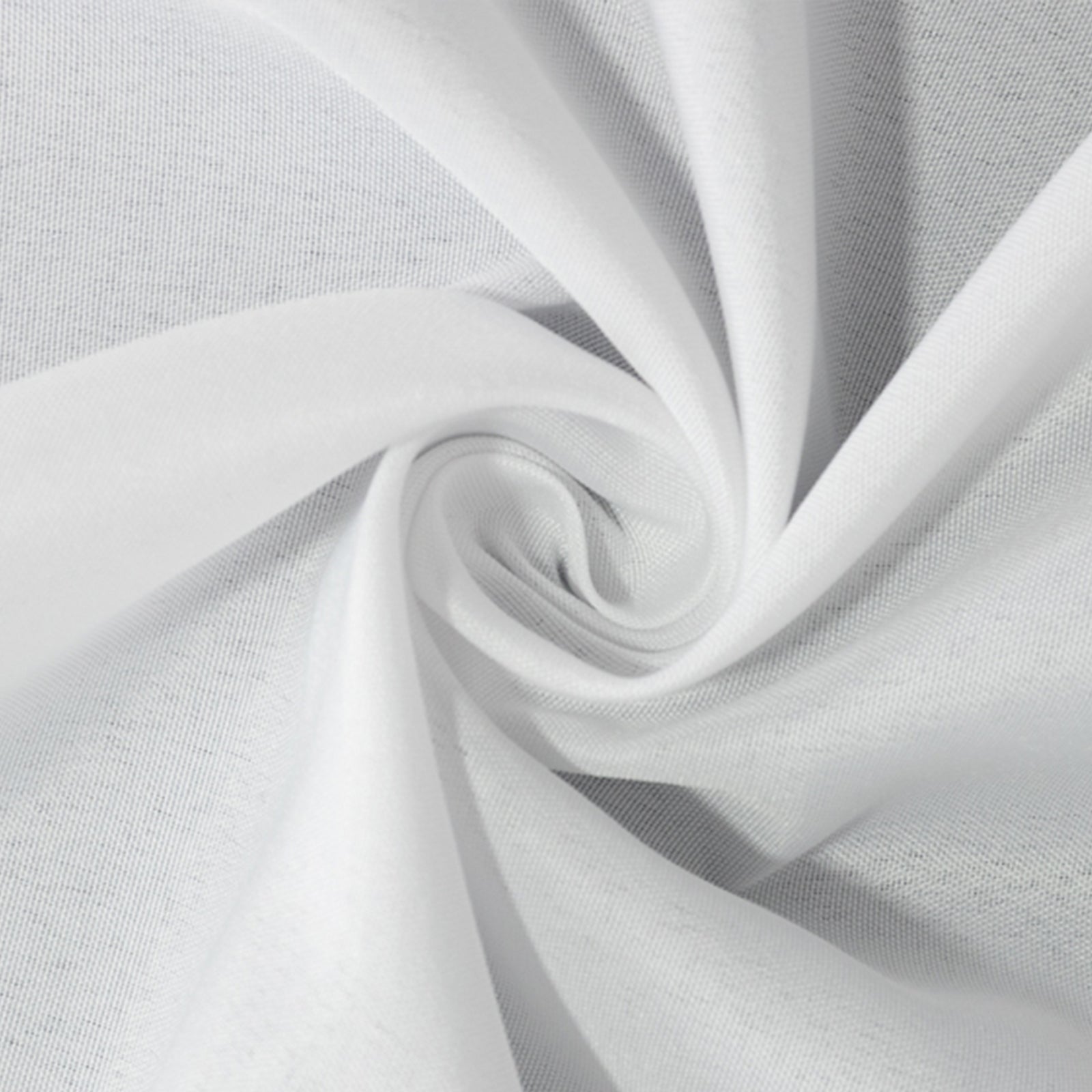 Wide Polyester 36"x72" Table Runner White - Durable Trade Show Table Linen