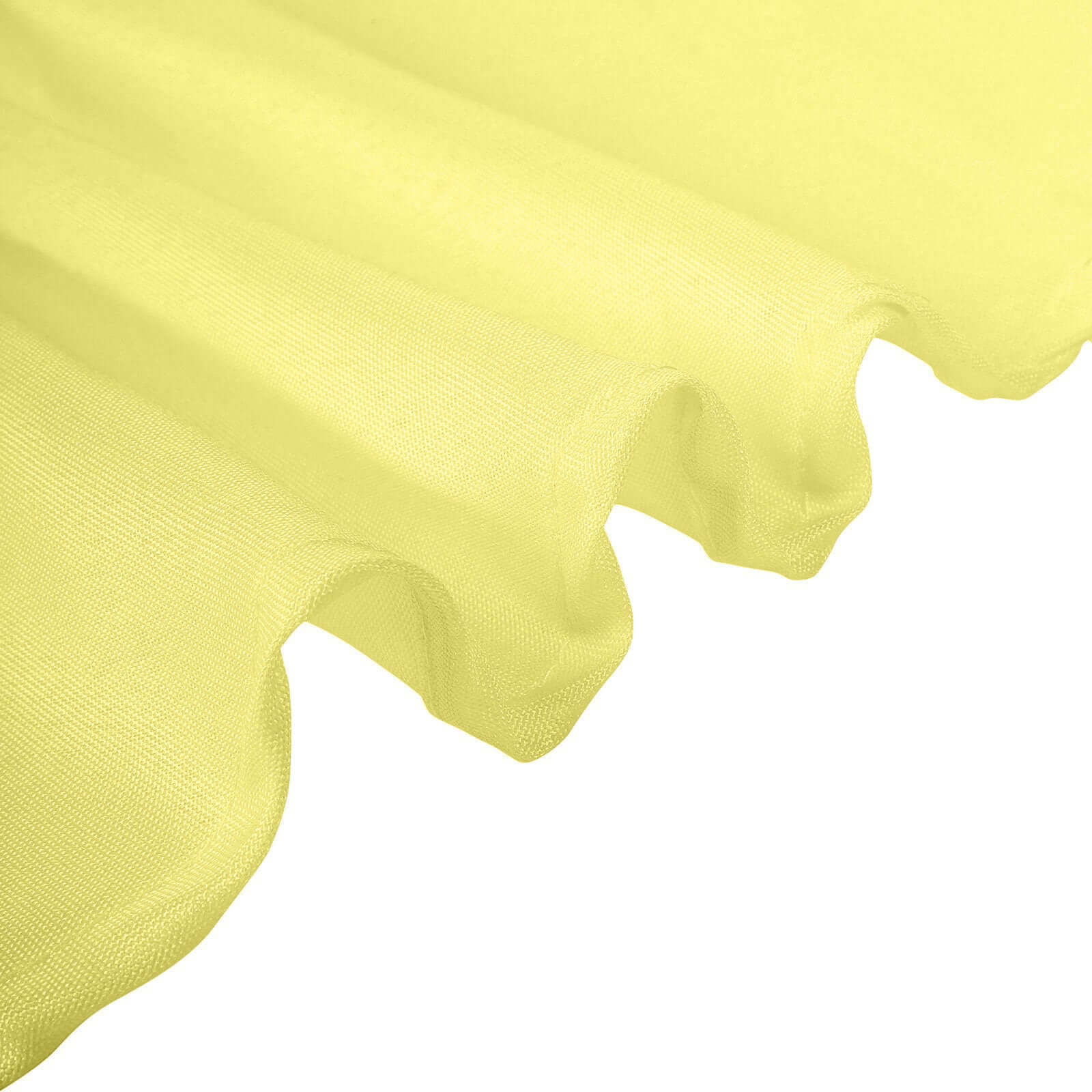 Polyester 60"x102" Rectangle Tablecloth Yellow - Durable and Stylish Table Cover