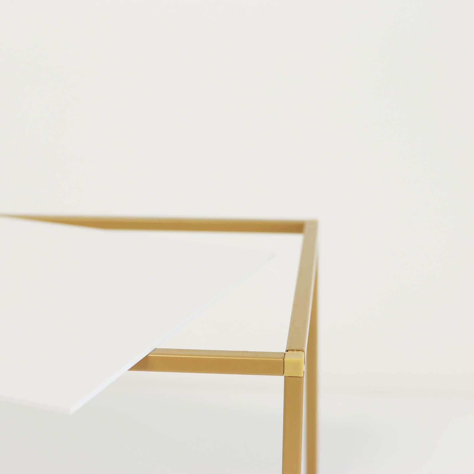 2-Pack Acrylic Plexiglass Sheets Rectangular Side Plates White - Protective Film Coating 32"x11"