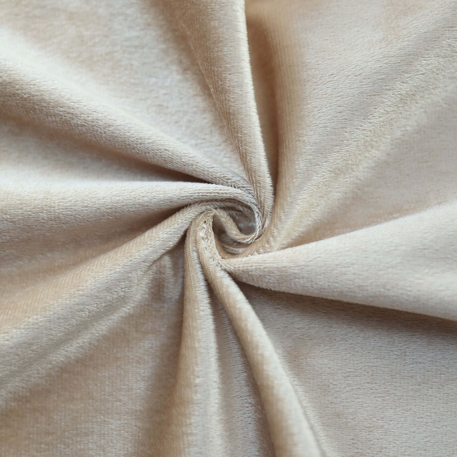 Velvet Chair Back Slipcover for Chiavari Chairs Champagne - Soft and Smooth Solid Chair Back Cover Cap