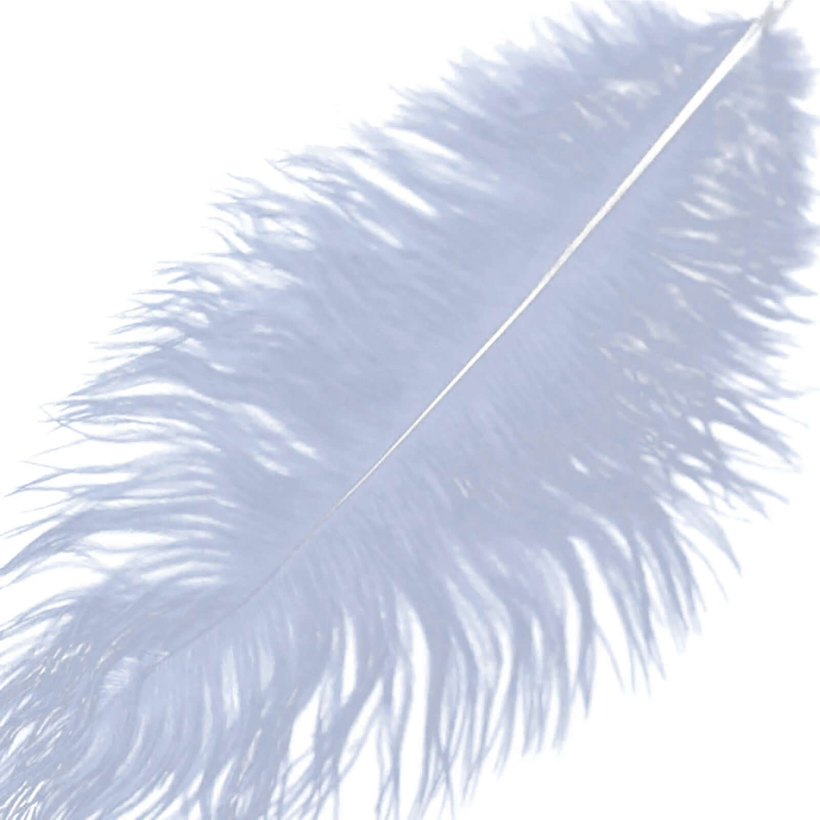 12 Pack 13"-15" Dusty Blue Natural Plume Real Ostrich Feathers, DIY Centerpiece Fillers
