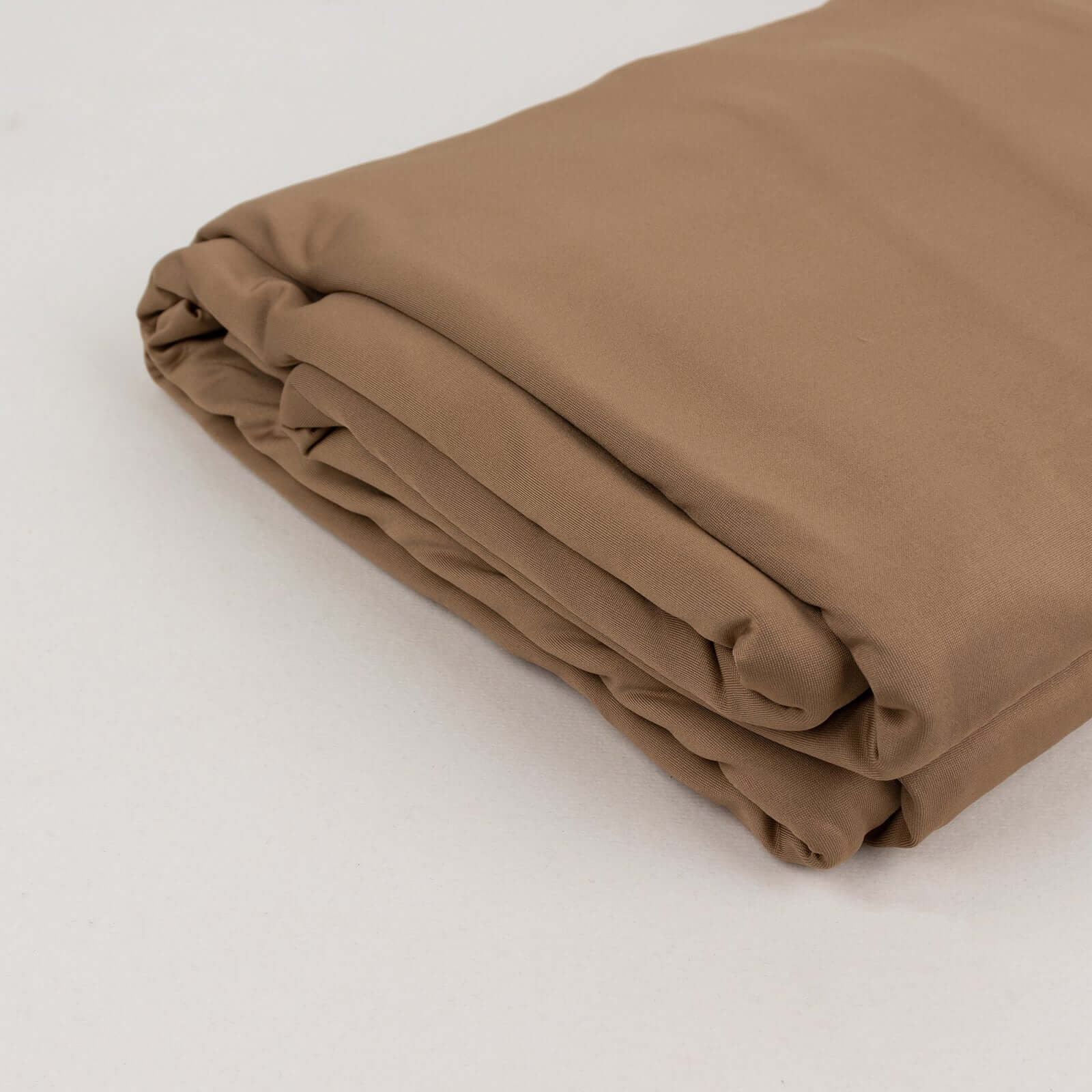 Taupe Spandex 4-Way Stretch Fabric Roll, DIY Craft Fabric Bolt- 60"x10 Yards