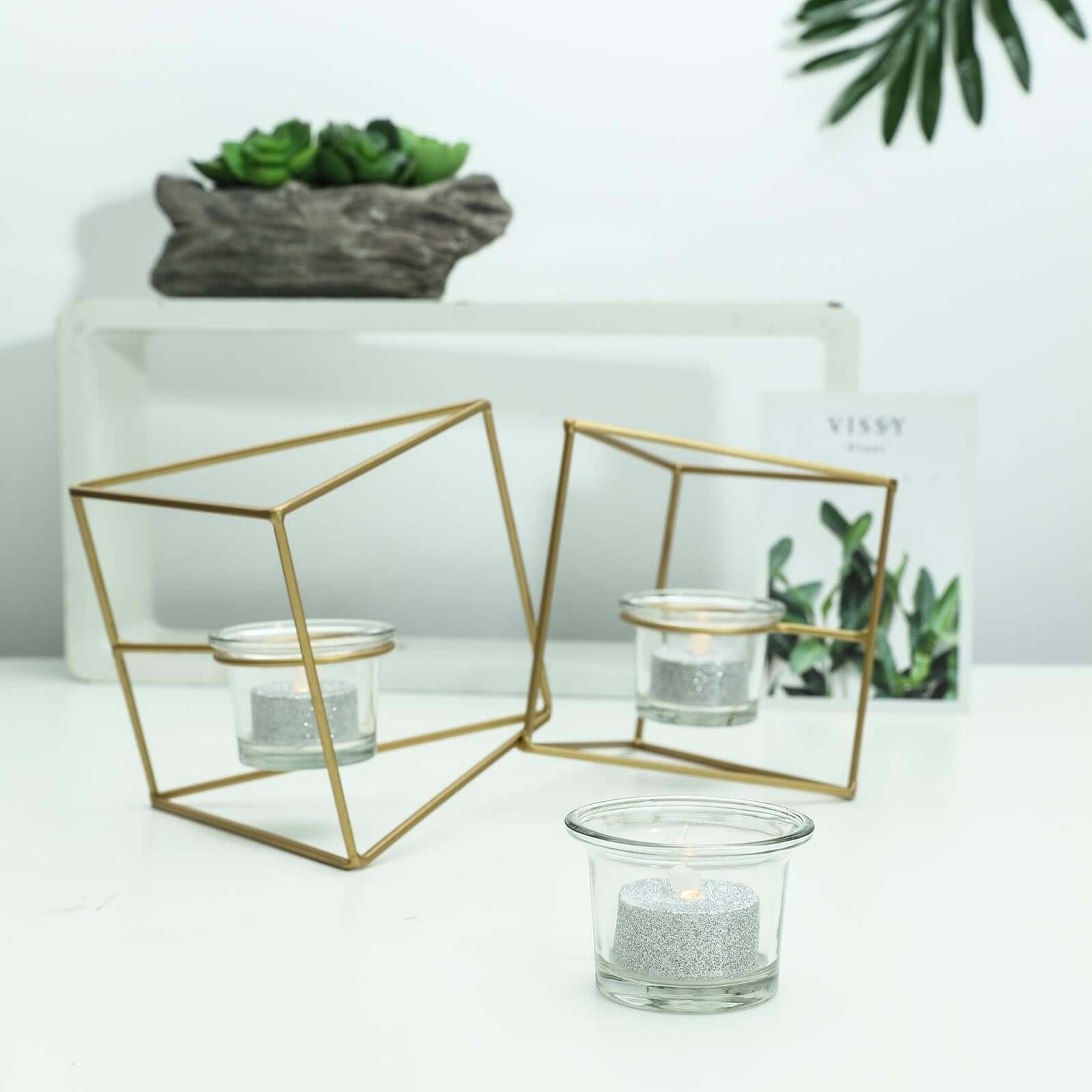 12-Pack LED Tealight Candles Glitter Silver Design - Flameless Battery Operated Tea Lights