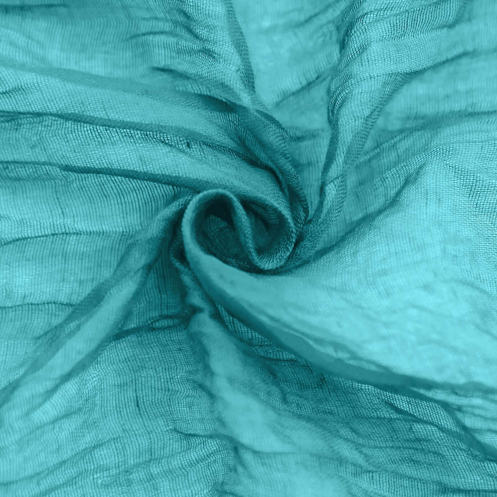 5 Pack Gauze Cheesecloth 24"x19" Napkins Peacock Teal Reusable Dinner Napkins