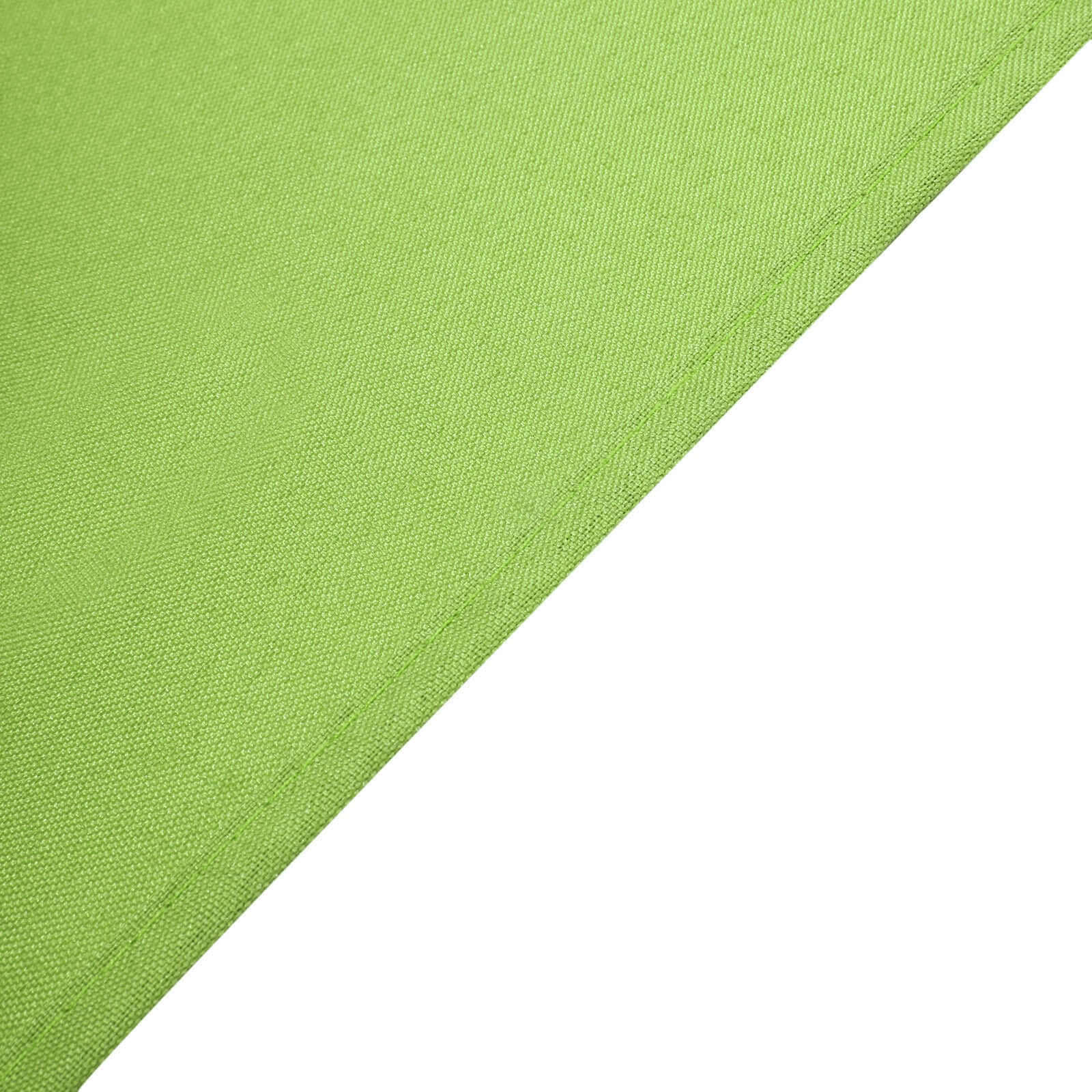 Polyester 90" Round Tablecloth Apple Green - Stain & Wrinkle-Resistant Table Cover