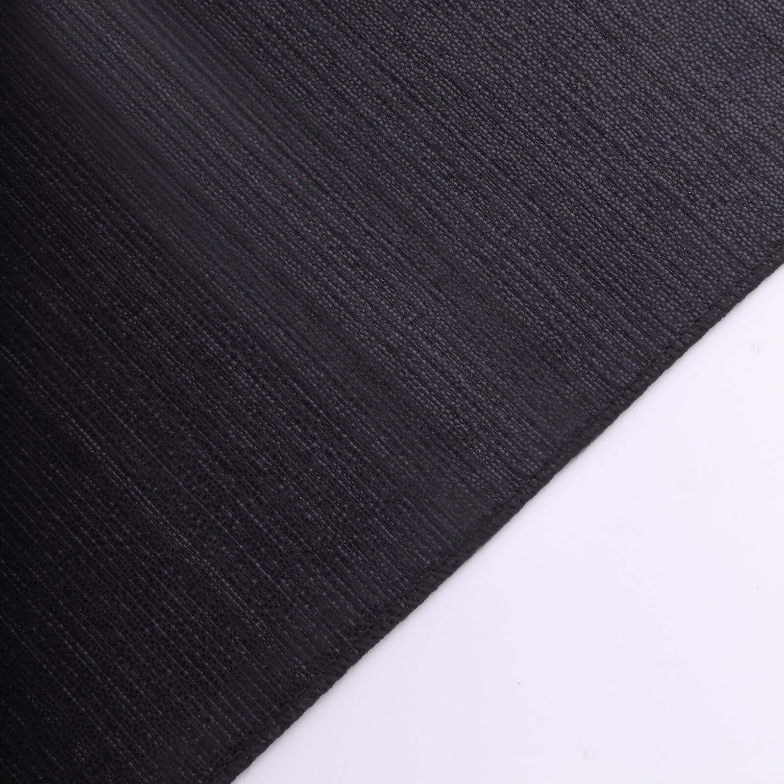 5 Pack Polyester 20"x20" Napkins Black Shimmer Sequin Dots - Luminous Cloth Napkins