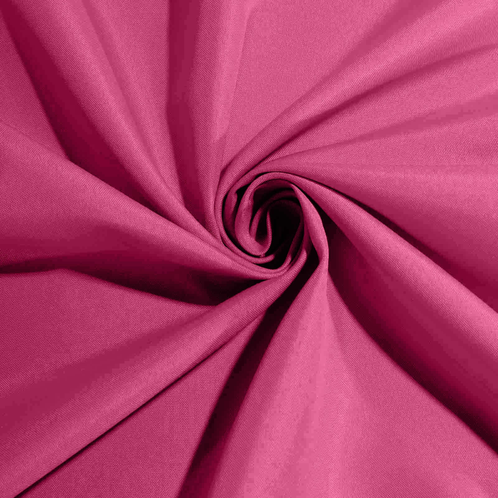 5 Pack Polyester 17"x17" Napkins Fuchsia - Durable & Wrinkle Resistant Dinner Napkins