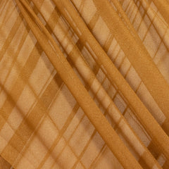 Gold Sheer Backdrop Drape – 5ftx32ft Wedding Arch & Ceiling Decor Panel, Wrinkle Free with Soft Shimmer