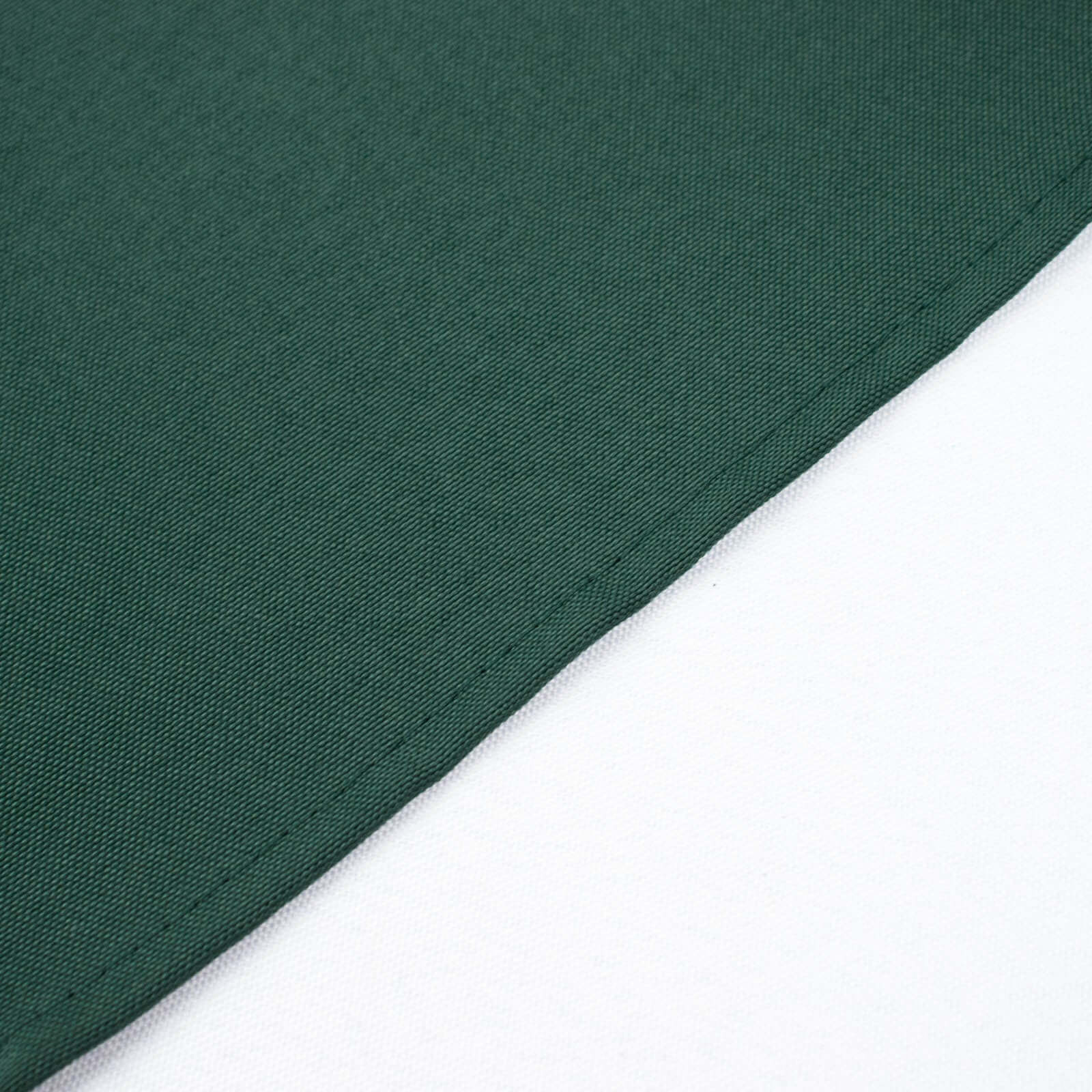 5 Pack Premium Polyester 20"x20" Napkins Hunter Emerald Green - Wrinkle-Resistant & Durable Dinner Napkins
