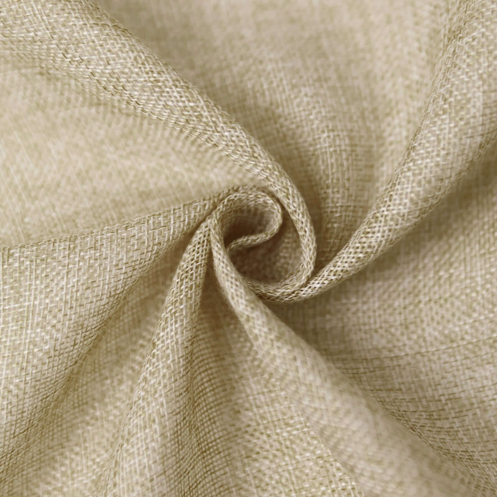 5 Pack Faux Jute 19"x19" Napkins Natural - Authentic Burlap Look Cloth Napkins