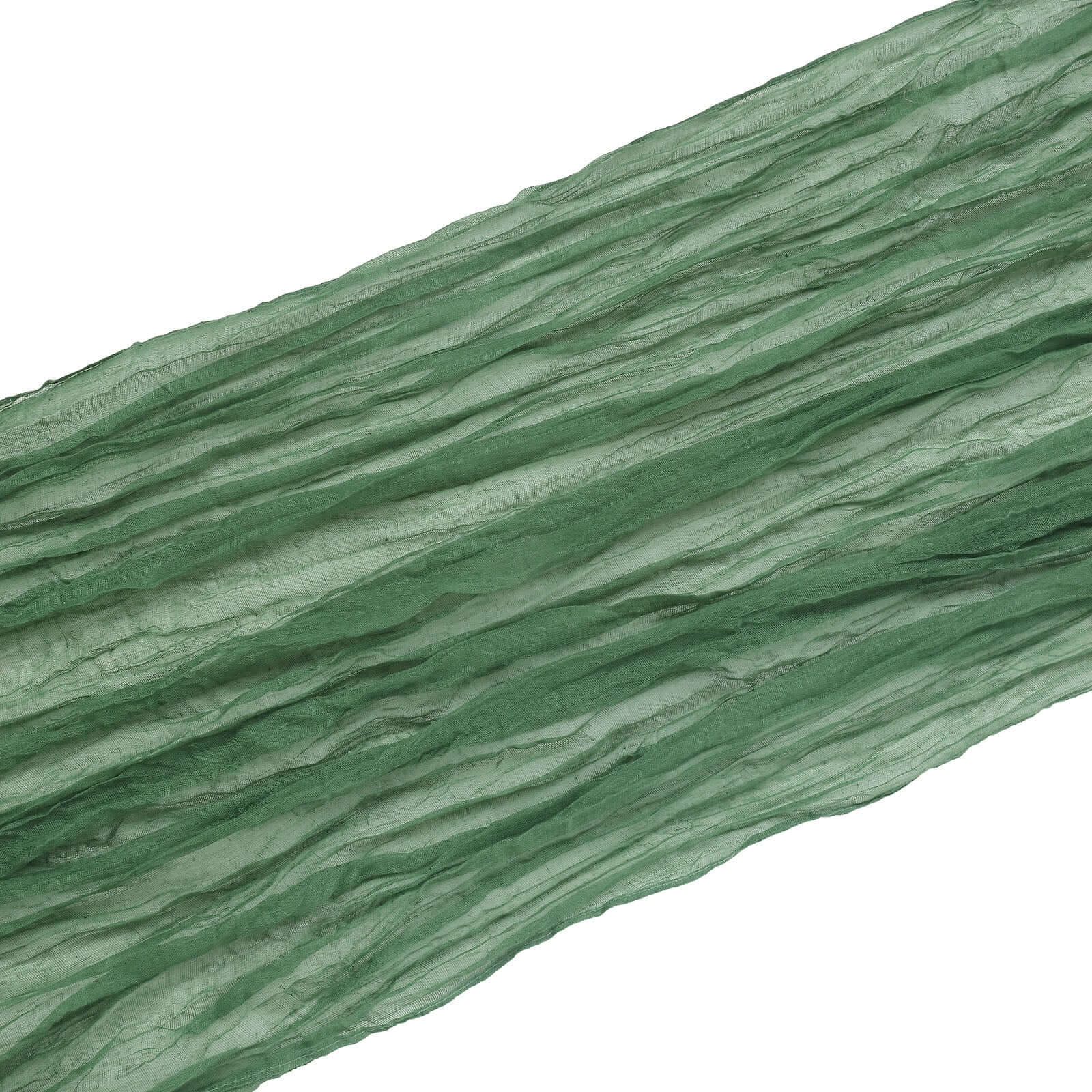 20ft Olive Green Gauze Cheesecloth Fabric Wedding Arch Drapery, Window Scarf Valance, Boho Decor Arbor Curtain Panel