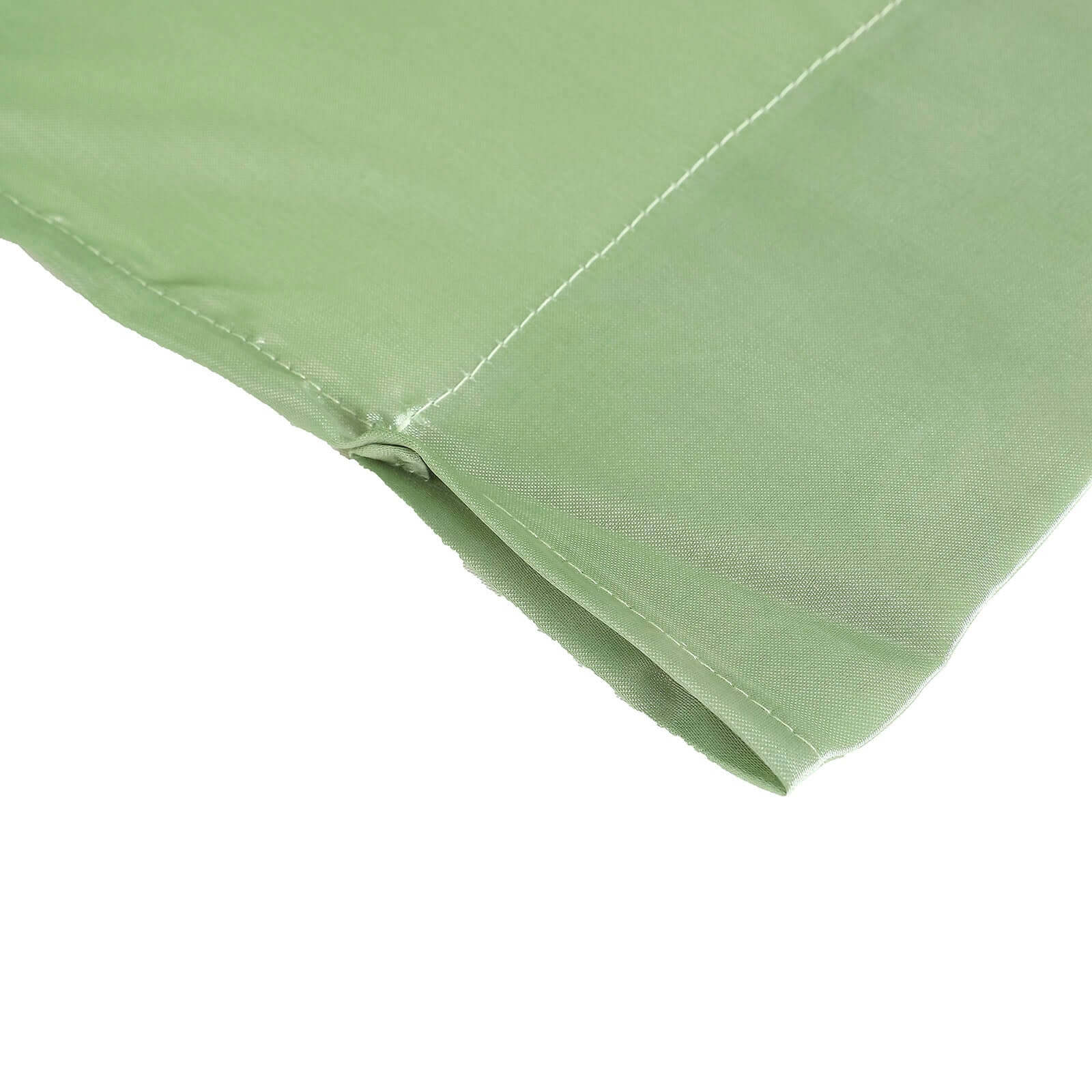 8ftx10ft Sage Green Satin Event Curtain Drapes, Backdrop Event Panel
