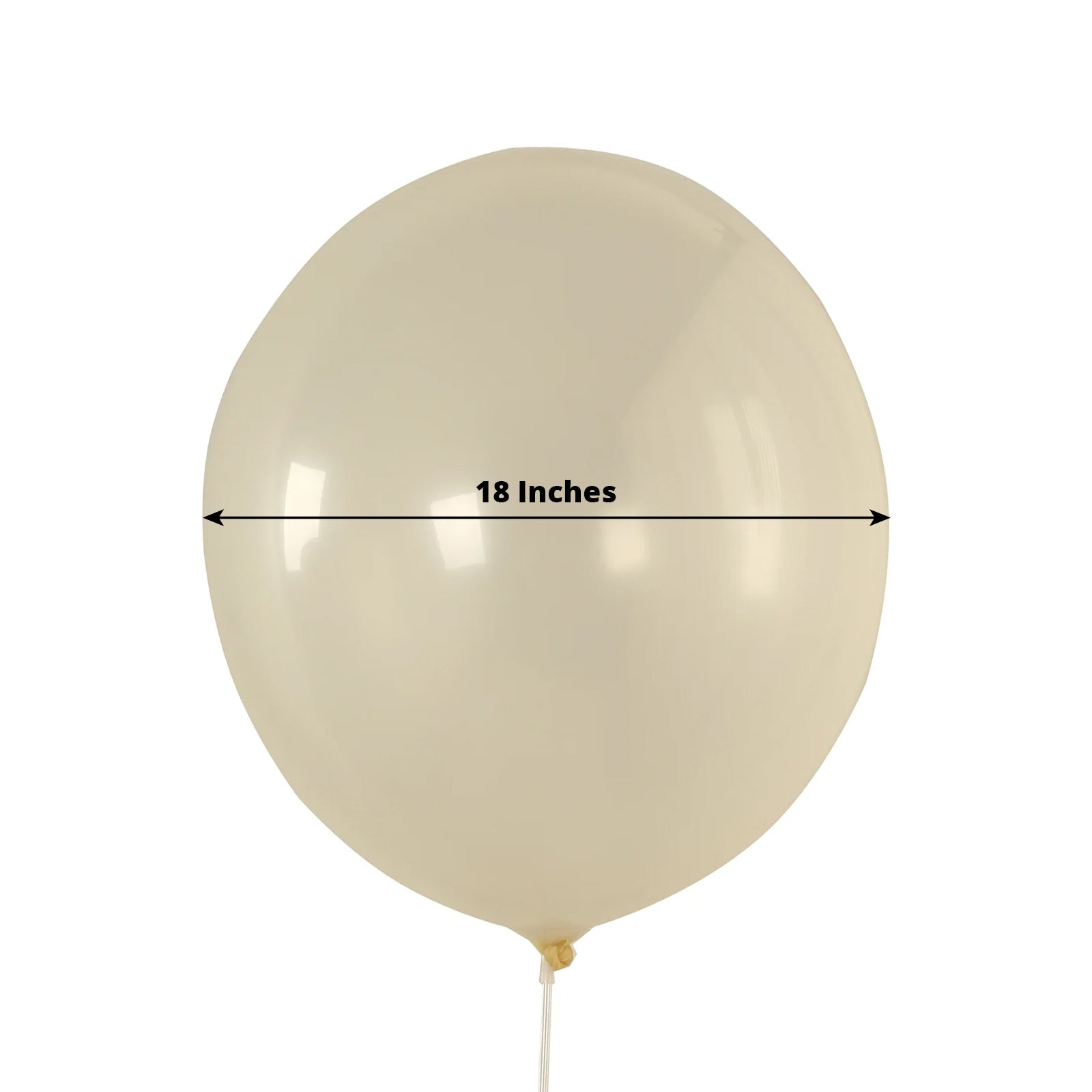 10 Pack Clear Biodegradable Balloons, 18" Thickened Extra Strong Eco-friendly Latex Helium Party Balloons