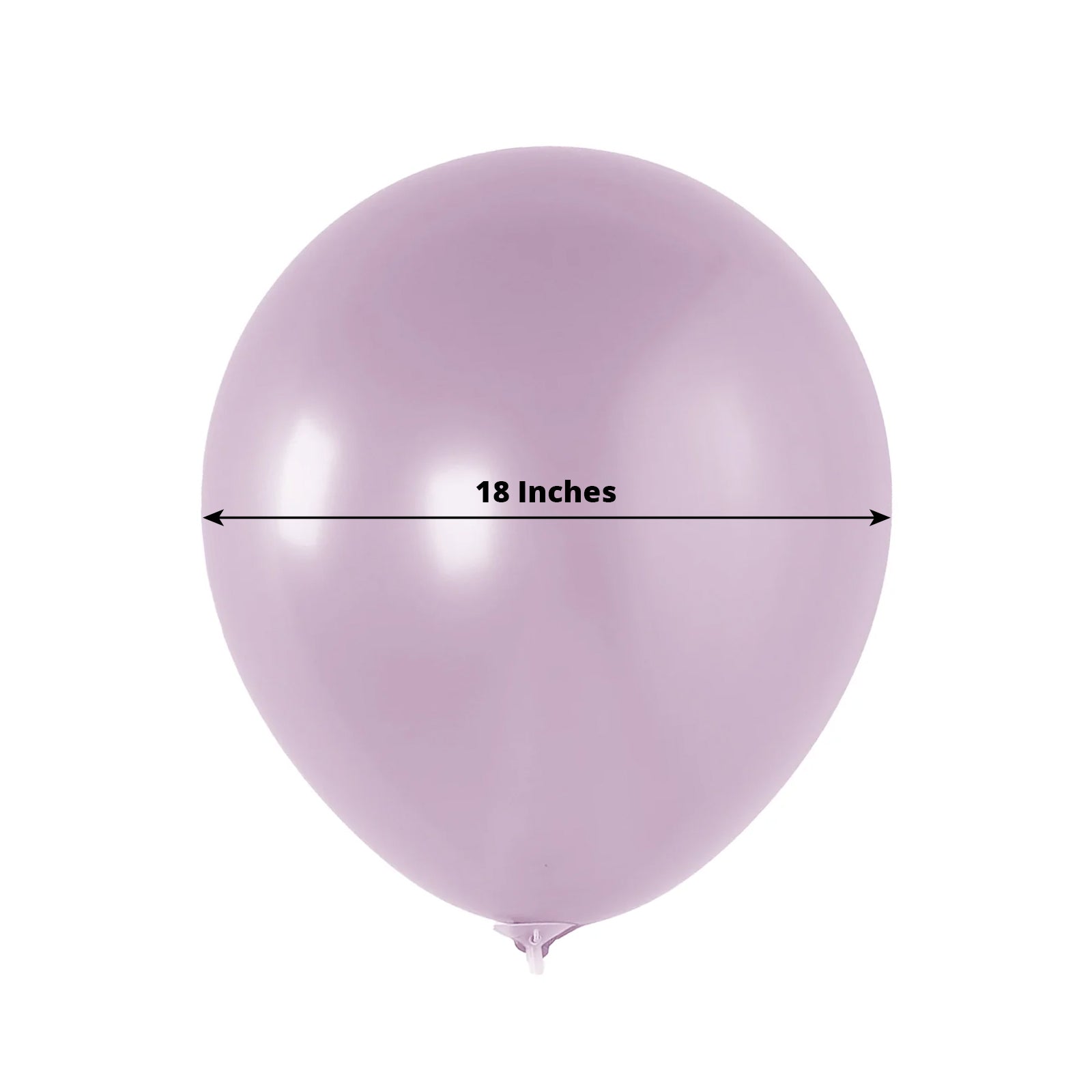 10 Pack Lavender Lilac Biodegradable Balloons, 18" Thickened Extra Strong Eco-friendly Latex Helium Party Balloons