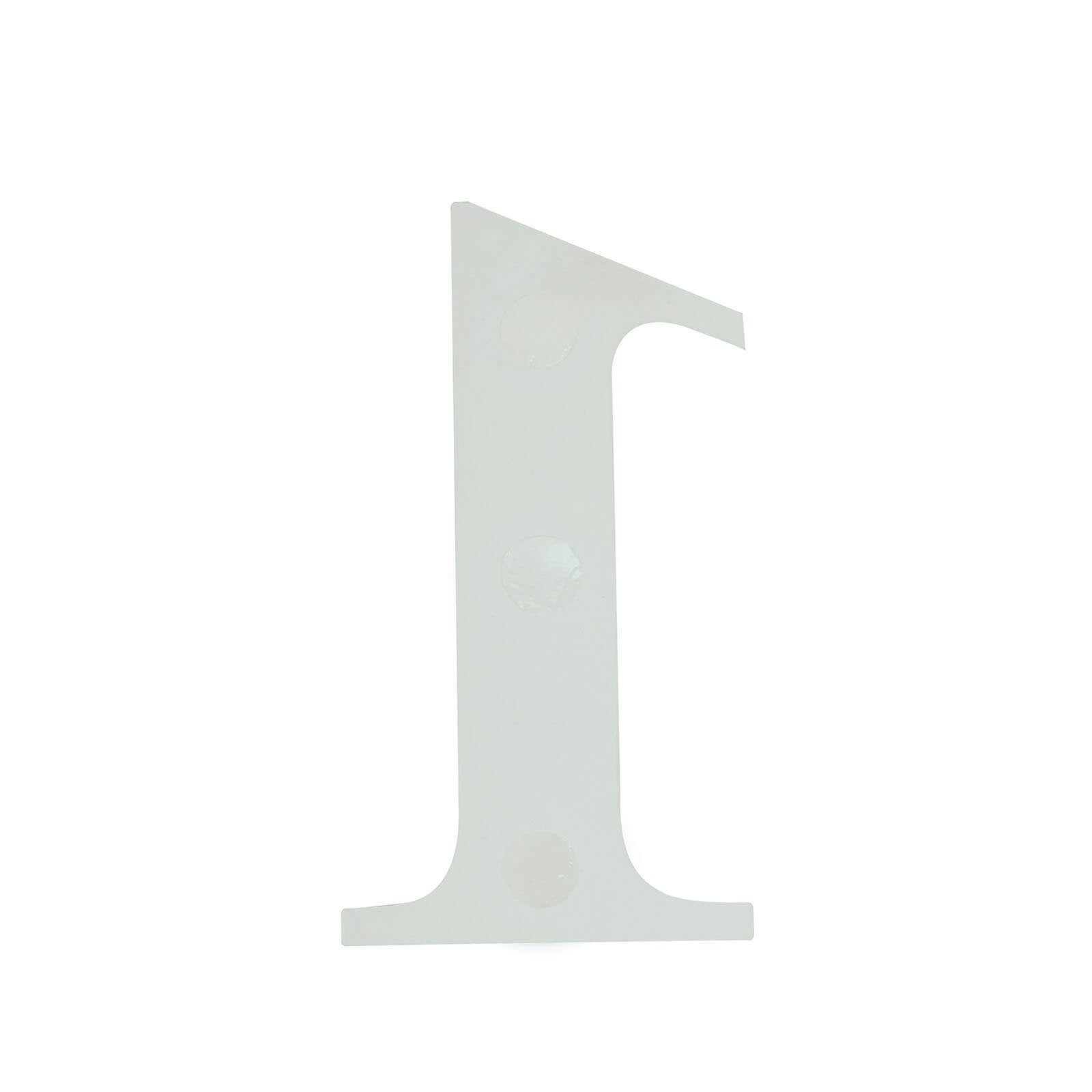 4-Pack Stickers Banner Custom 0-9 Number "9" Design Gold - Milestone Age and Date Stick-On Numbers 5"