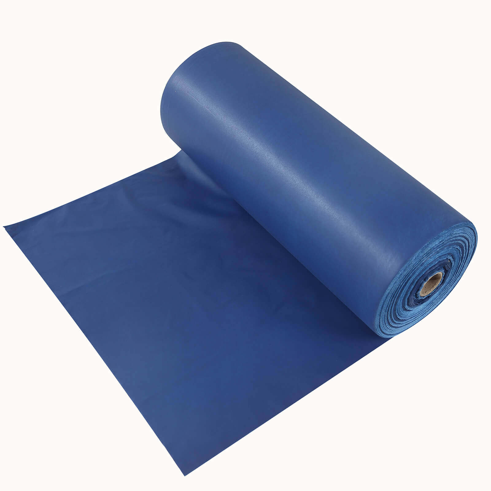 Plastic Table Cover Roll Navy Blue with Slide Cutter - Customizable Disposable Tablecloth Roll 54"x300ft